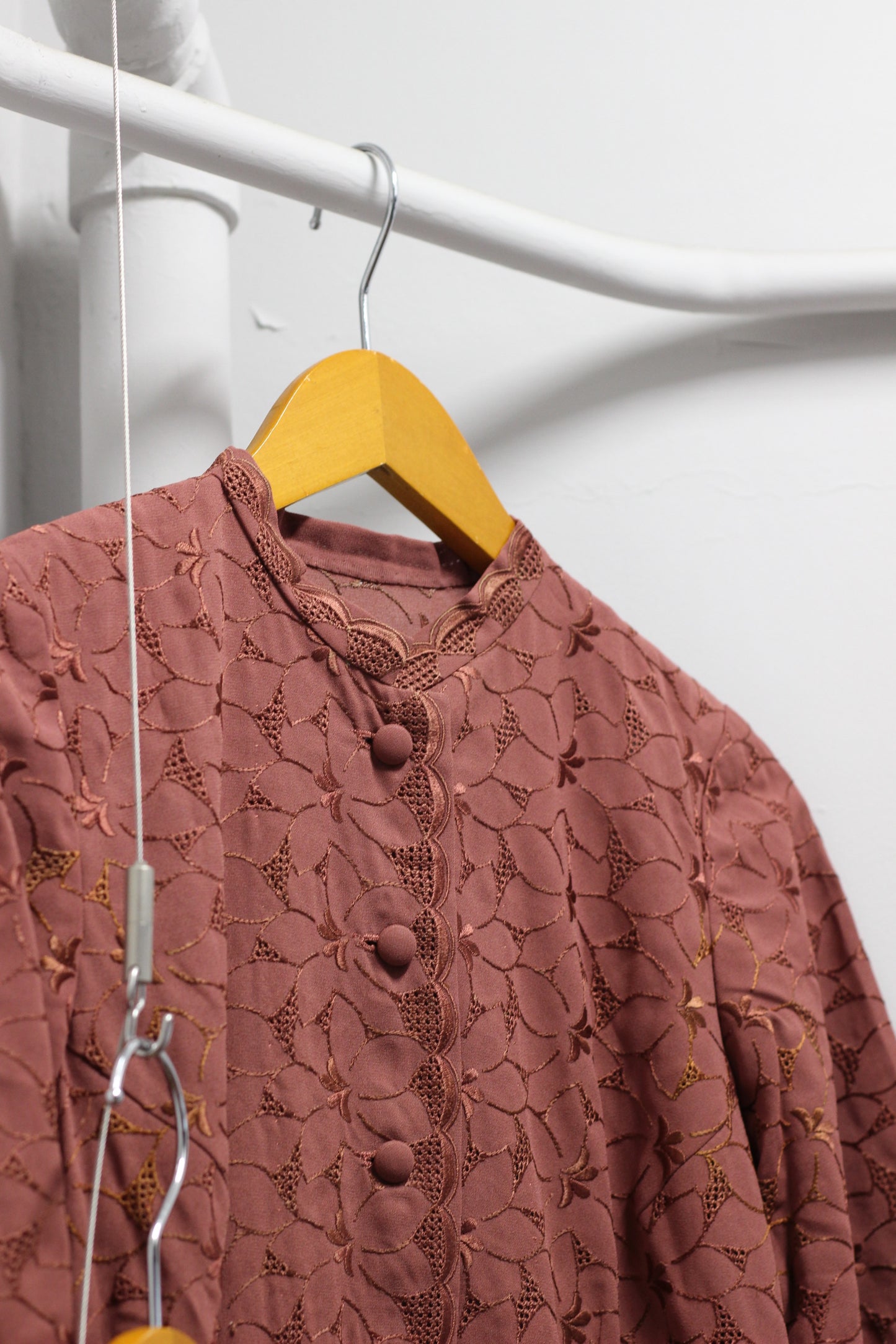 Vintage Pink Long Sleeve One-Piece x10点
