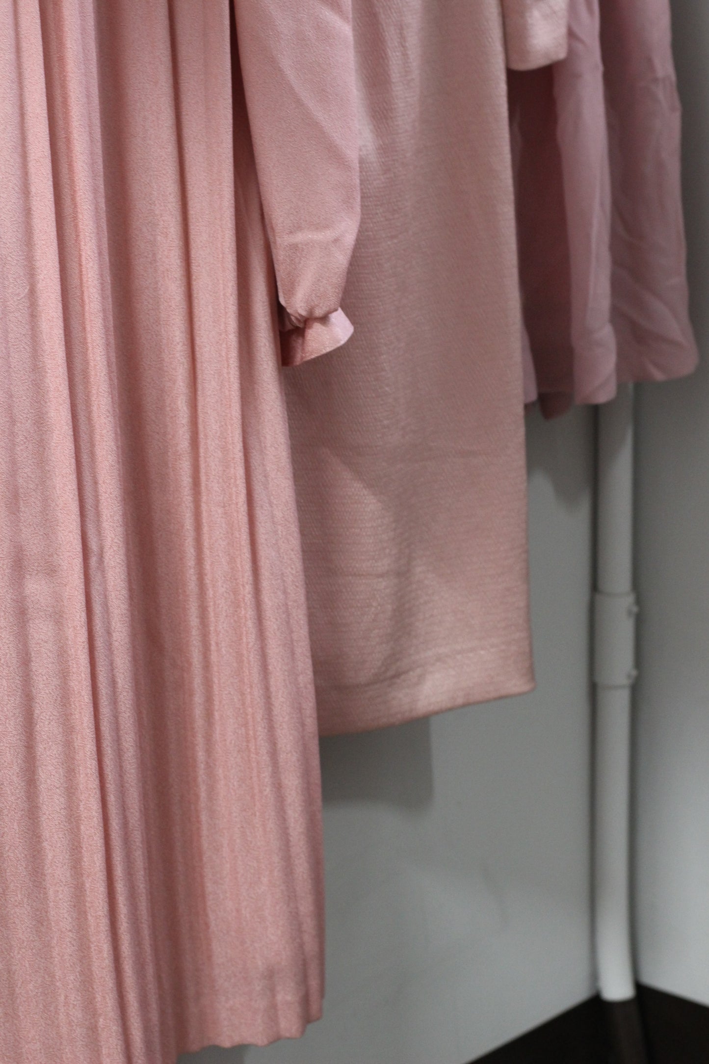 Vintage Pink Long Sleeve One-Piece x10点