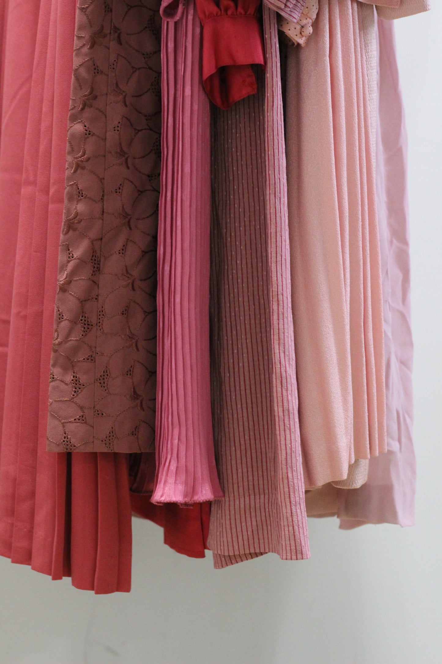 Vintage Pink Long Sleeve One-Piece x10点