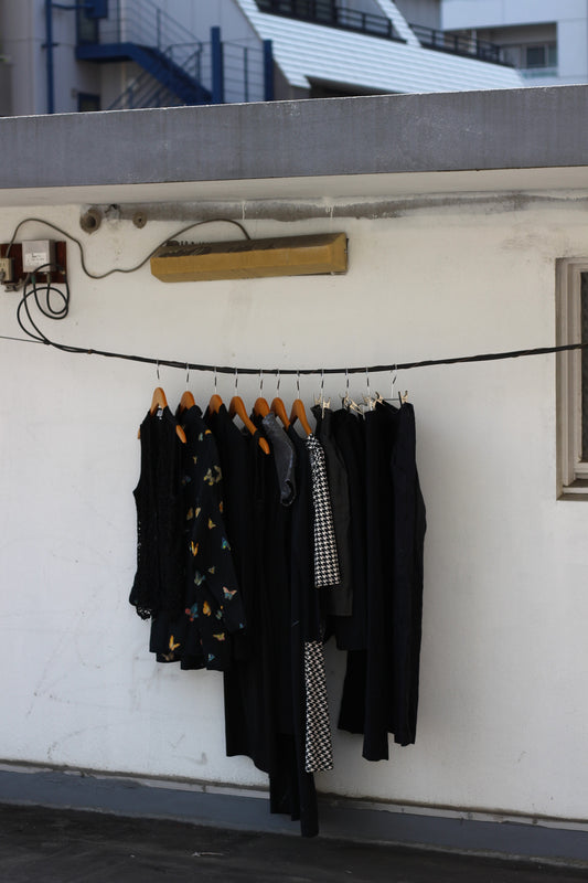 Ladies Import Vintage Black Items x11点