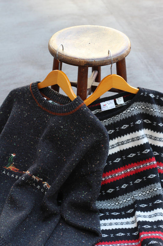 Men's Vintage Made in Italy Design Knitwear x3点