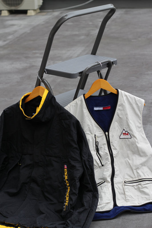 Ralph Lauren, Tommy Hilfiger, And Ellesse Nylon Jackets And Vests x3点