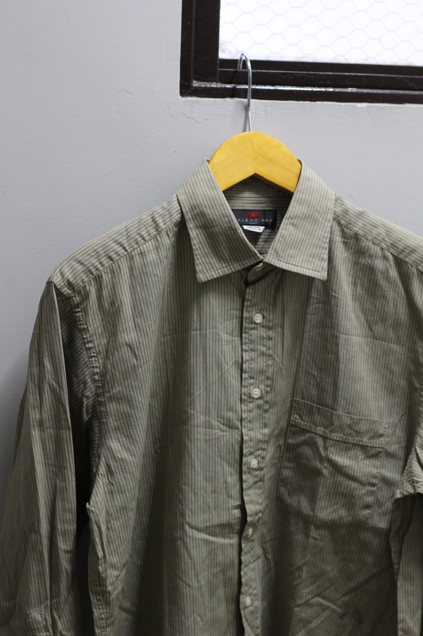 Men's Old Balenciaga Long Sleeve Shirt x2点