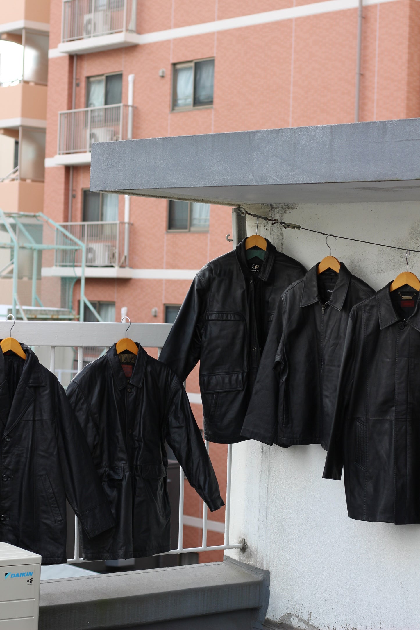 Men's leather jacket x9点