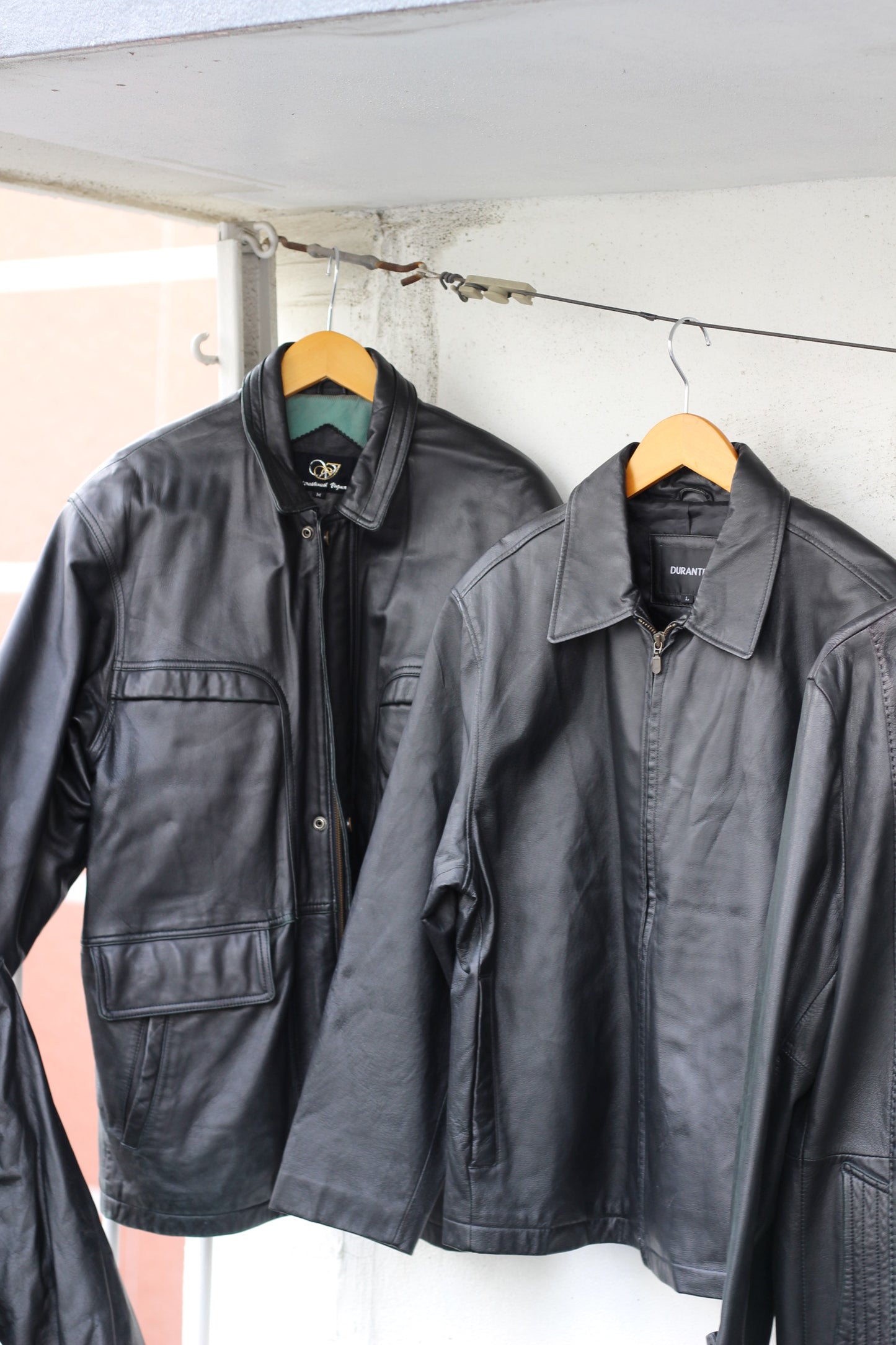 Men's leather jacket x9点