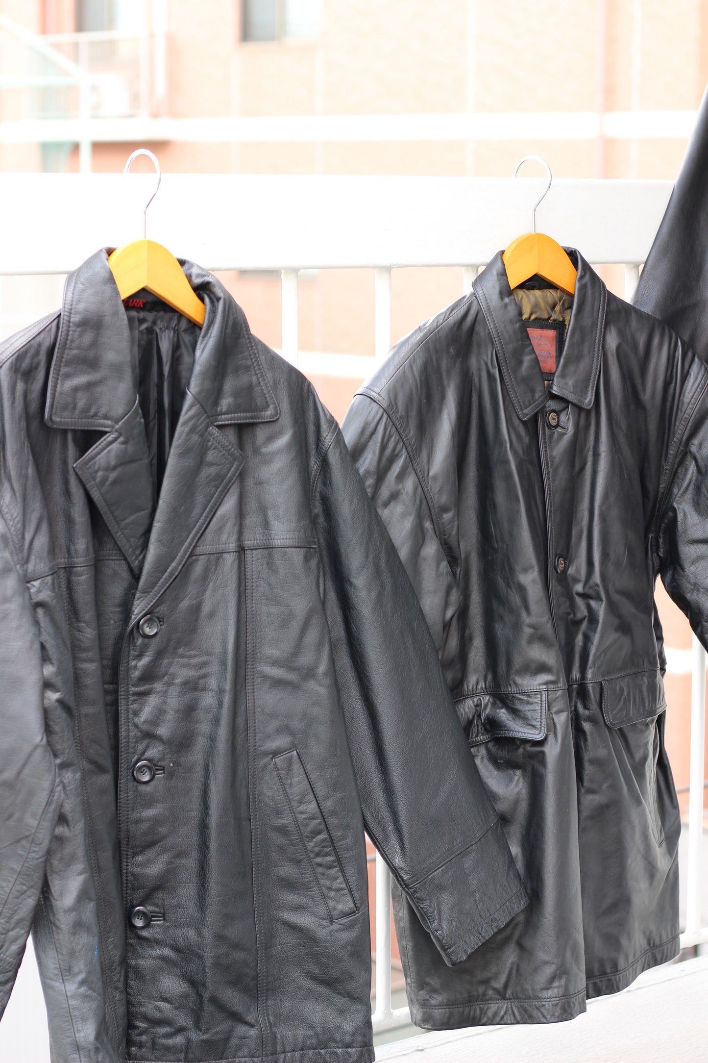 Men's leather jacket x9点