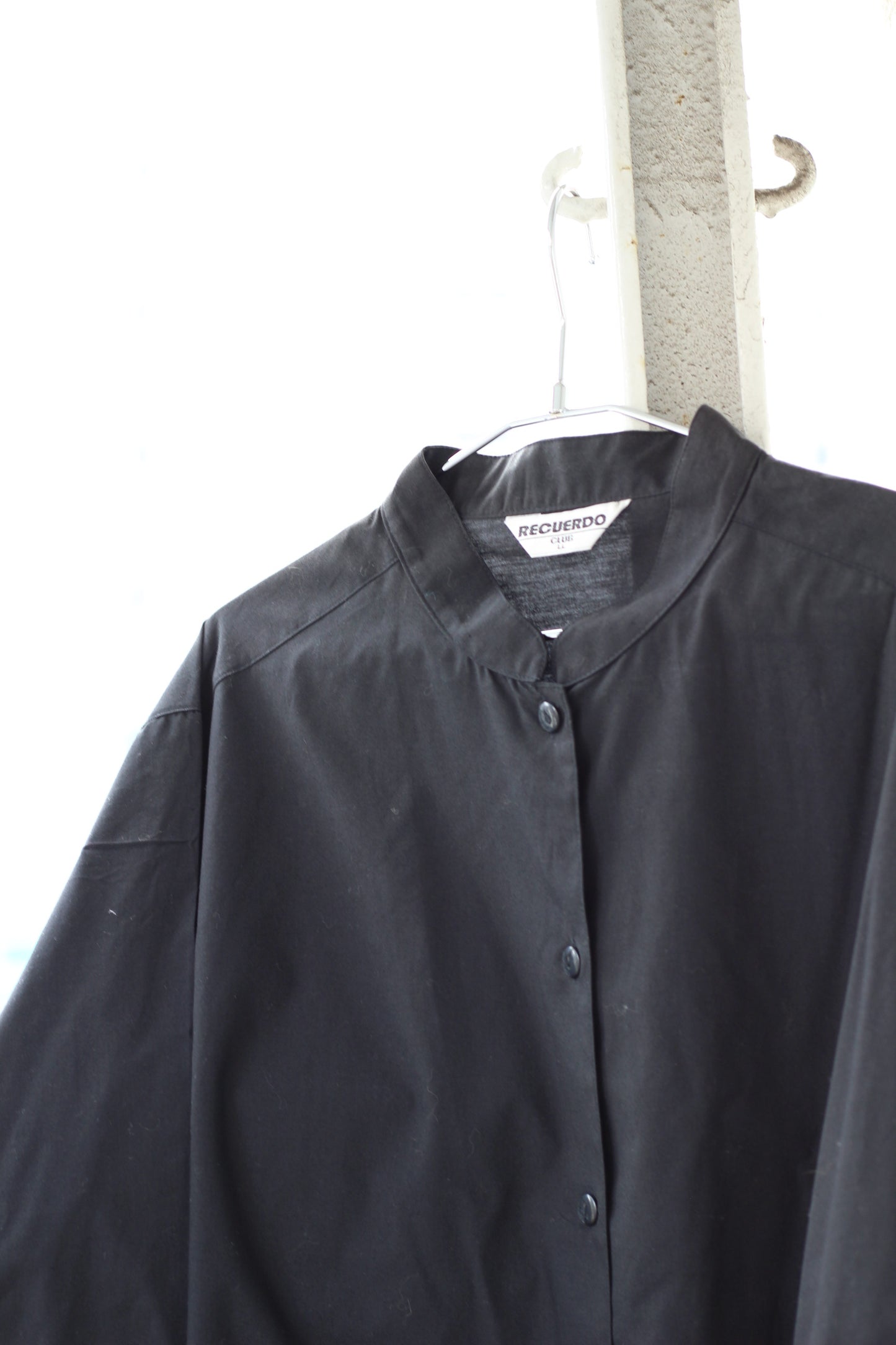 Vintage Black Collar Long Sleeve Blouse x10点