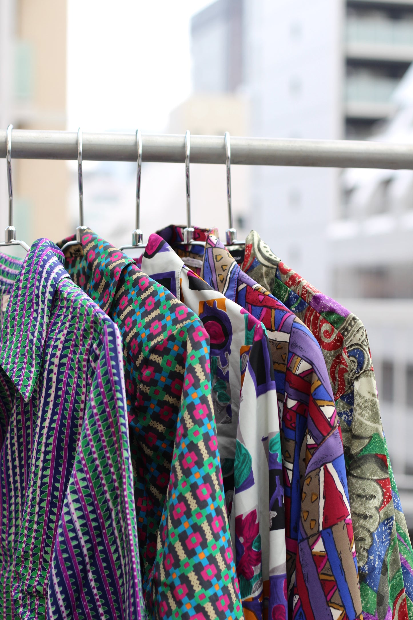 Vintage Retro Multi Design Long Sleeve Blouse x5点