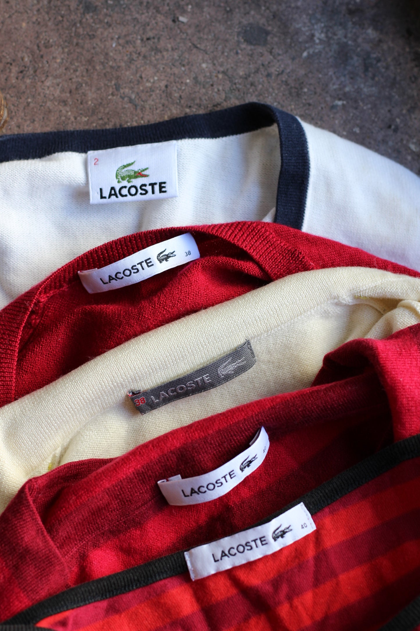 Women's Lacoste Knitwear x5点
