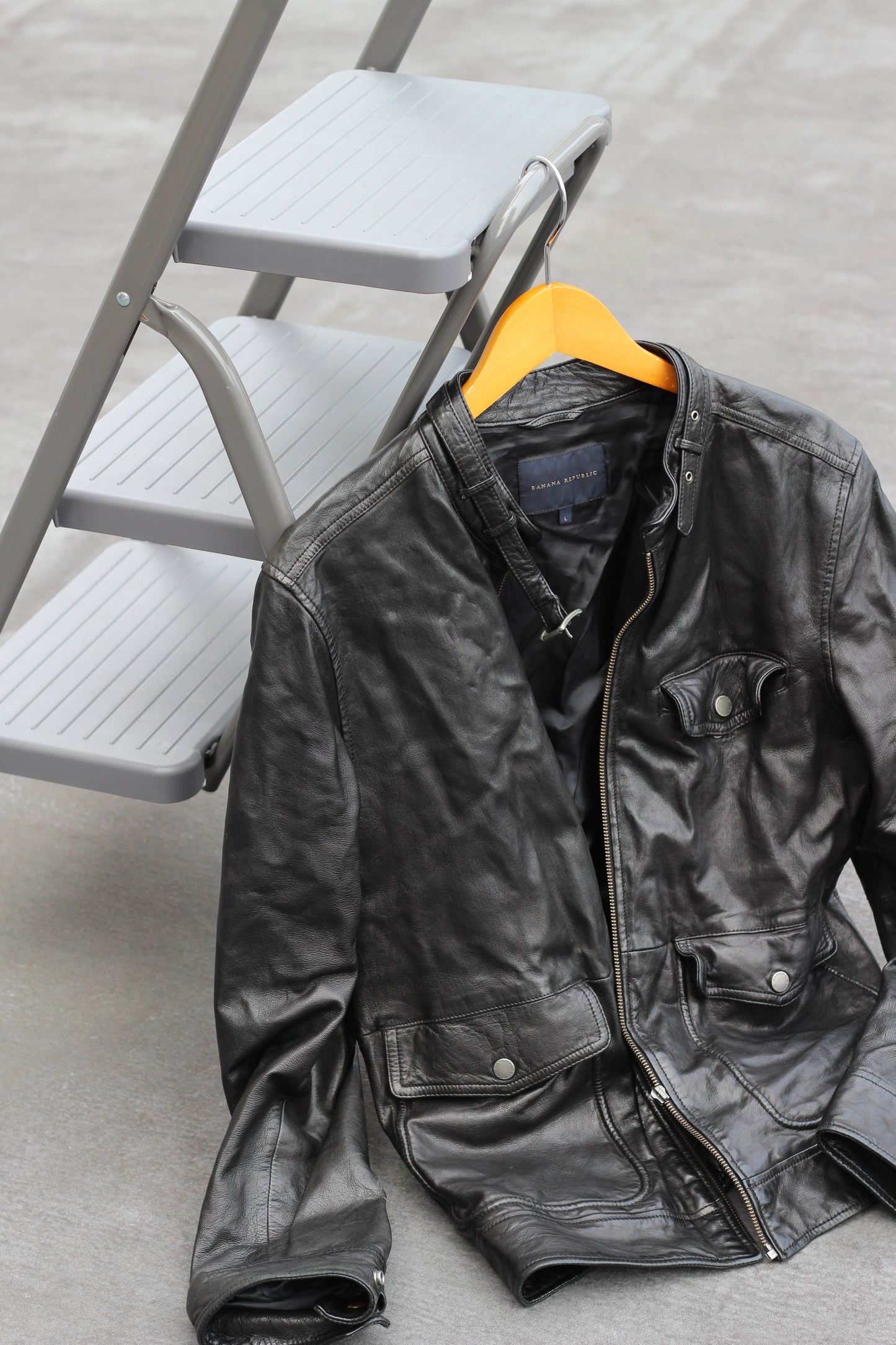 Gap & Banana Republic Leather Jacket x2点