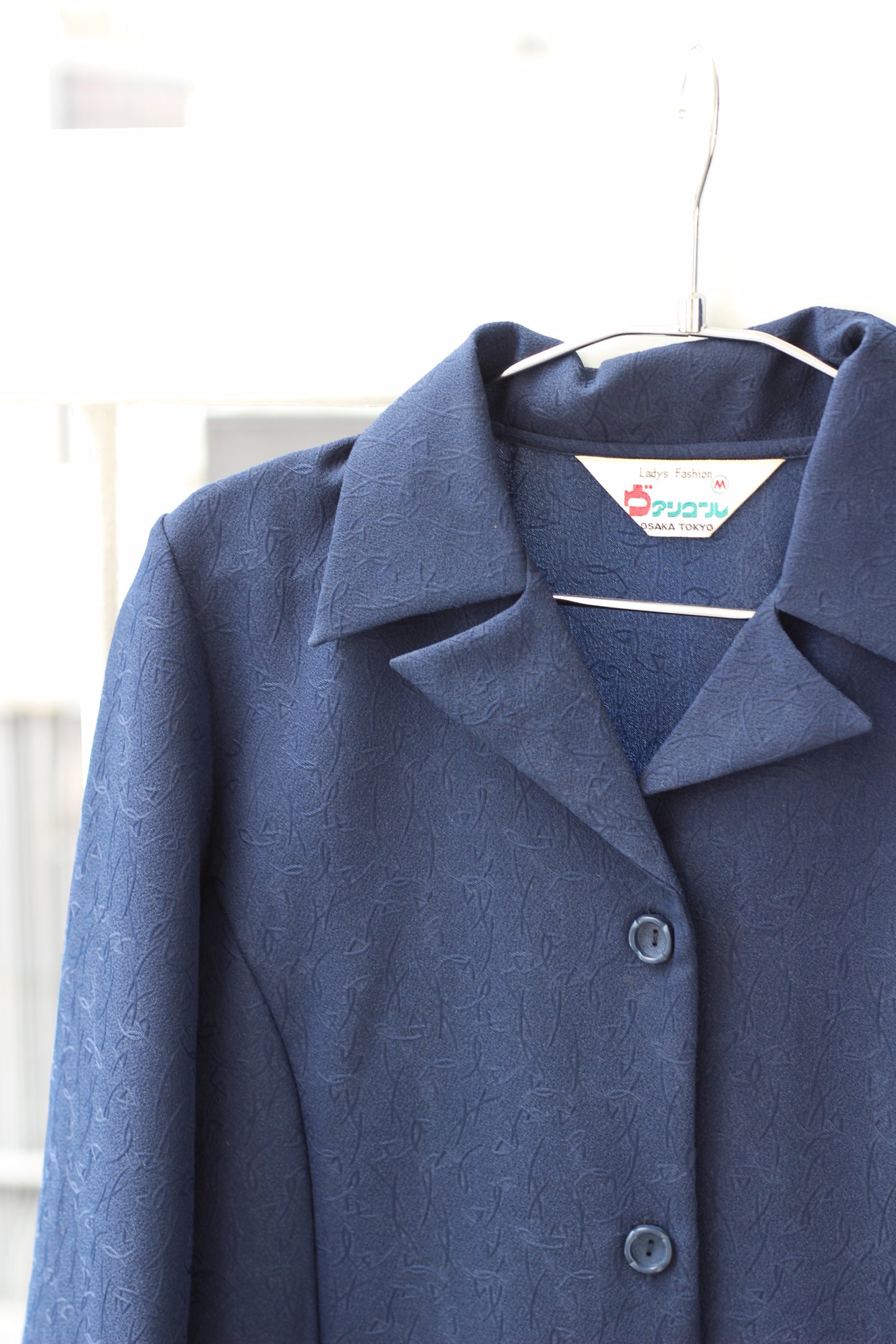 Vintage Navy Design Long Sleeve One-Piece x9点