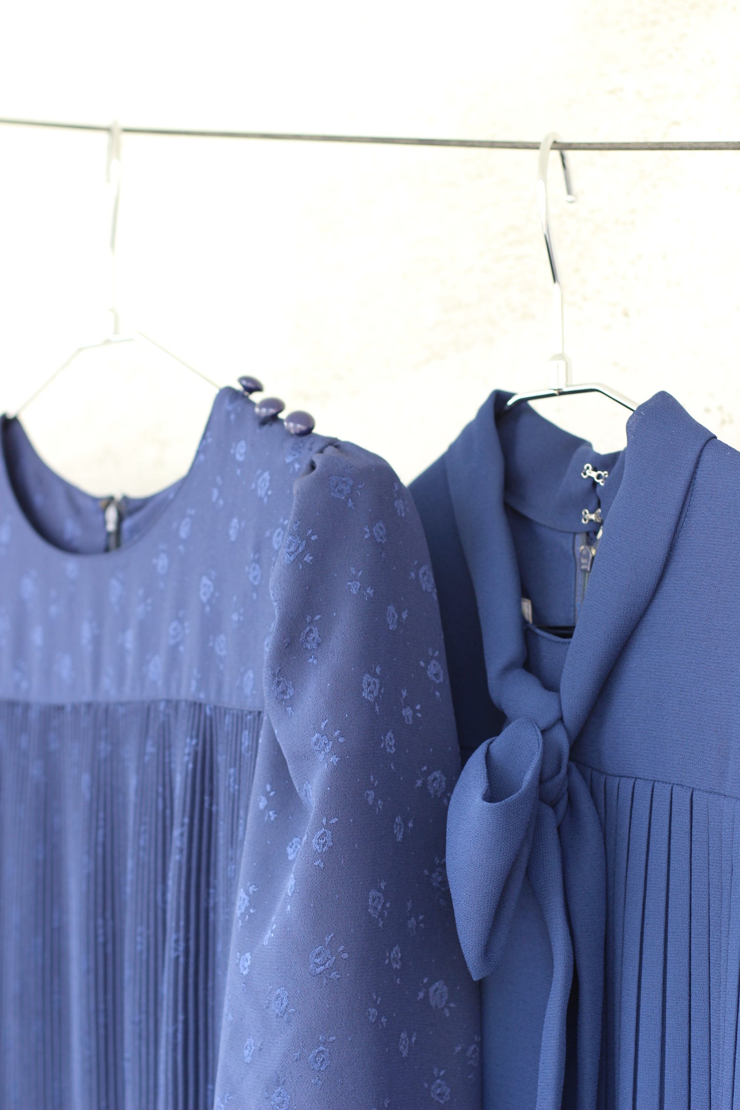 Vintage Navy Design Long Sleeve One-Piece x9点