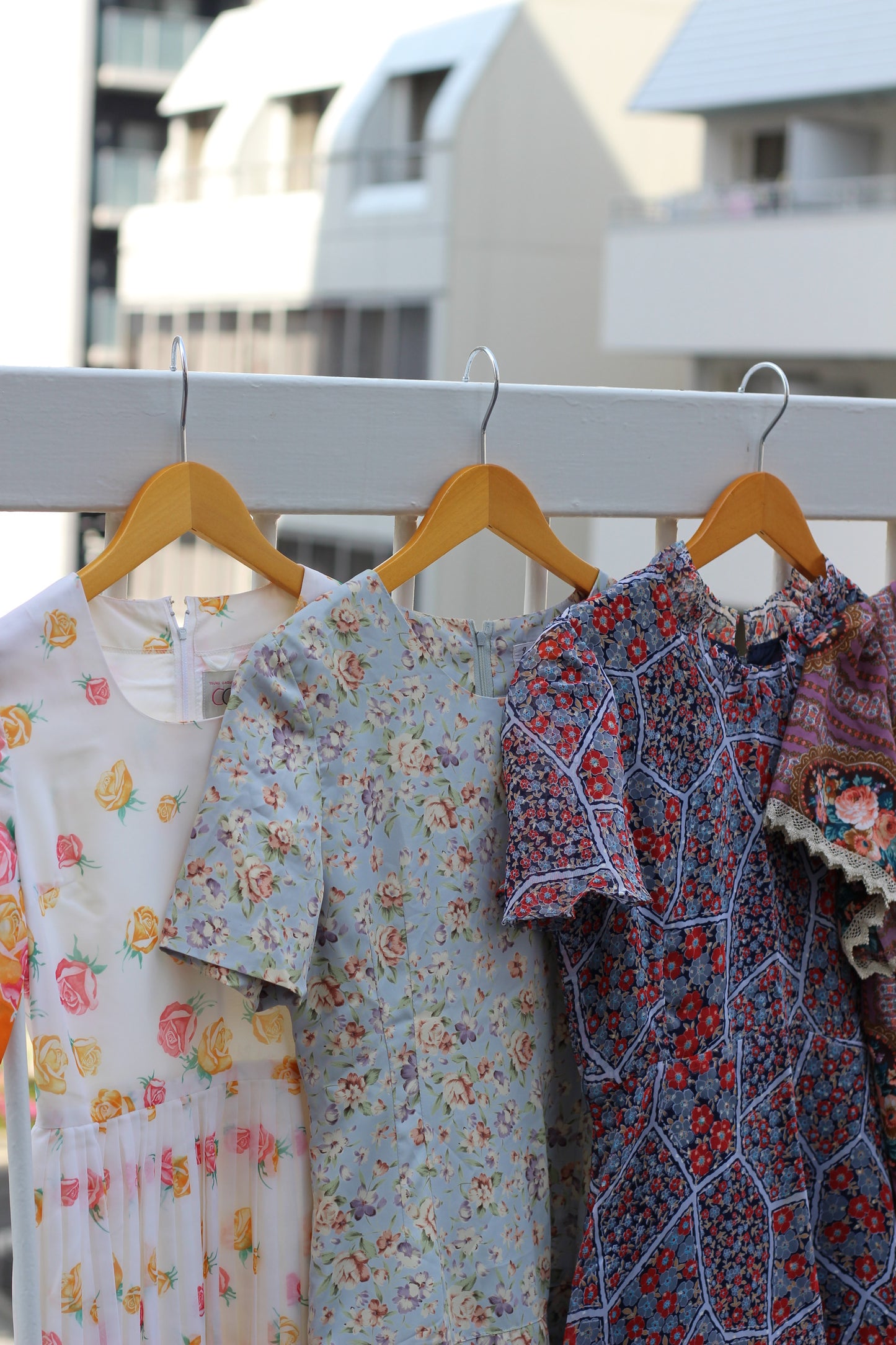 Vintage Design Flowerer Short Sleeve One-Piece x10点