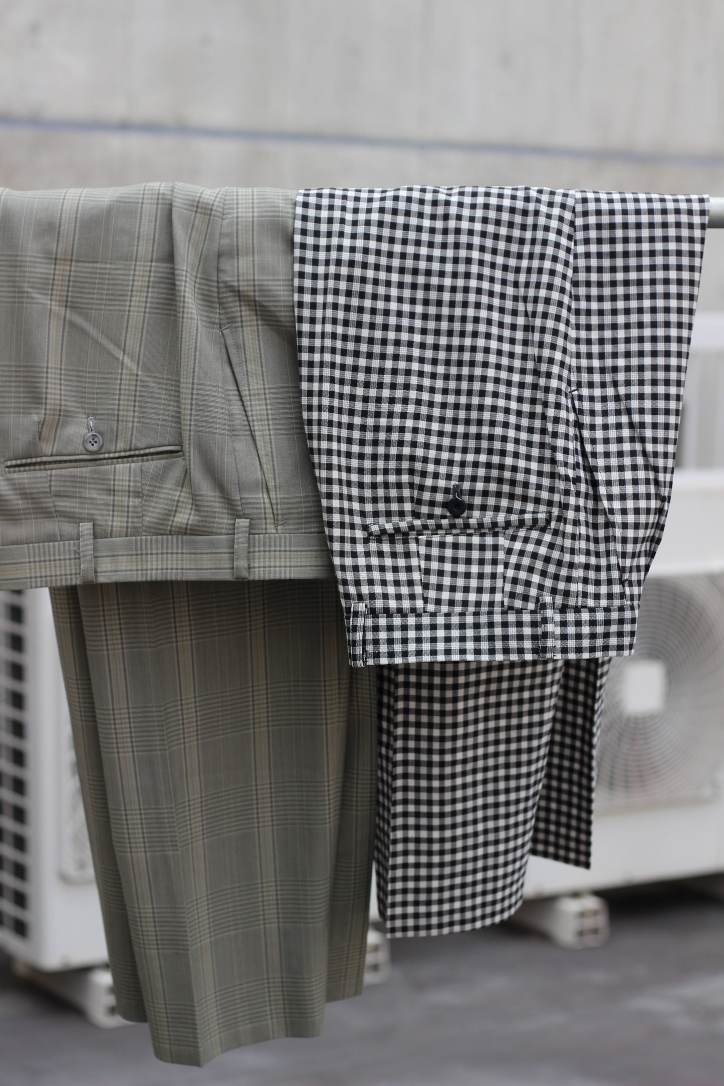 Men's Check Slacks x4点