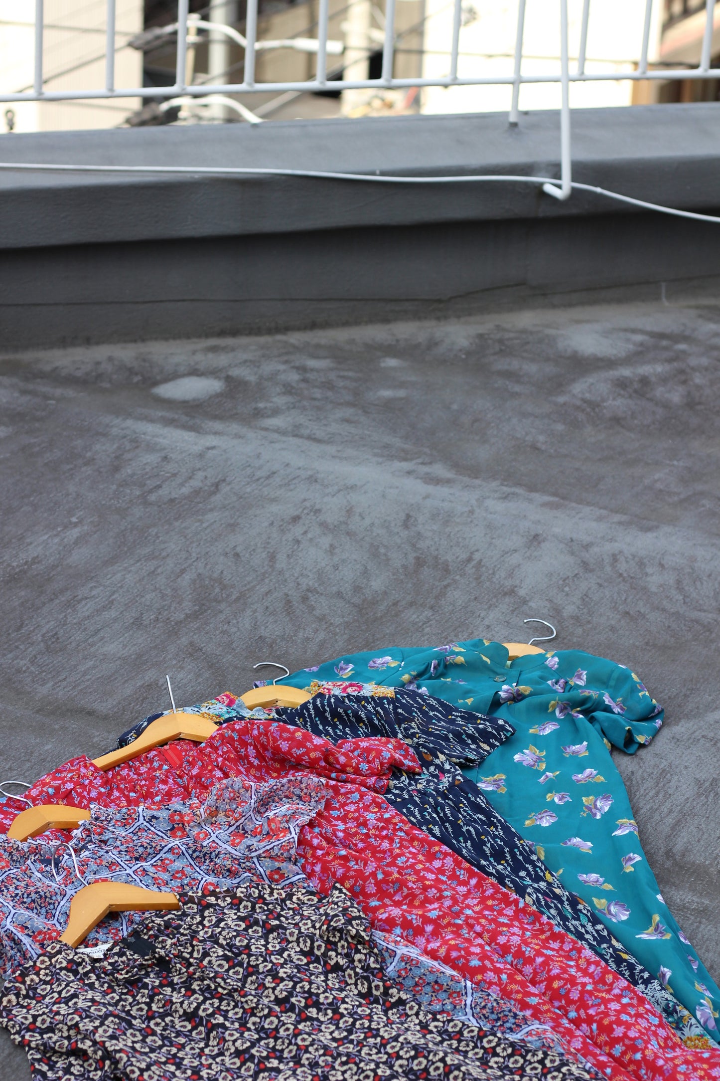 Vintage Design Flowerer Short Sleeve One-Piece x10点