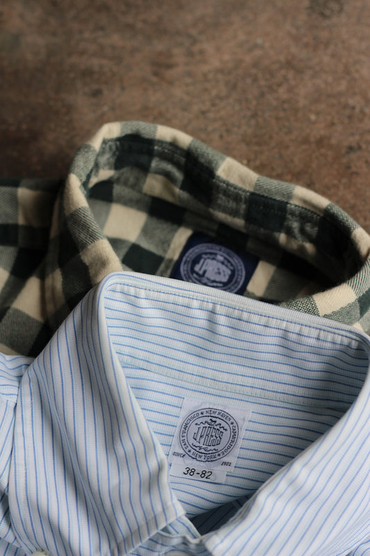 Men's American Traditional Style J.Press Long Sleeve Shirt x2点