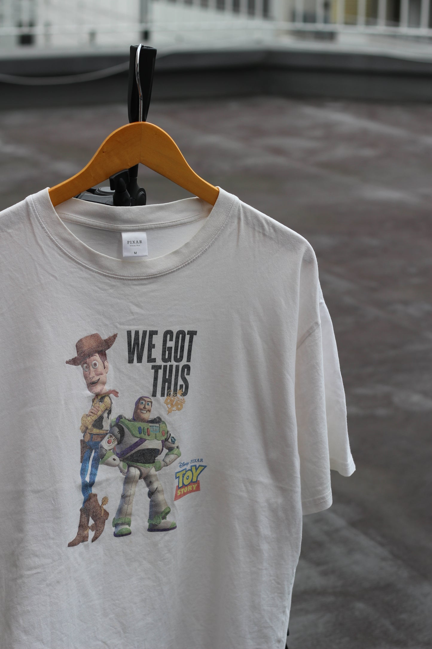Men's Vintage Disney Character Print T-Shirt x3点