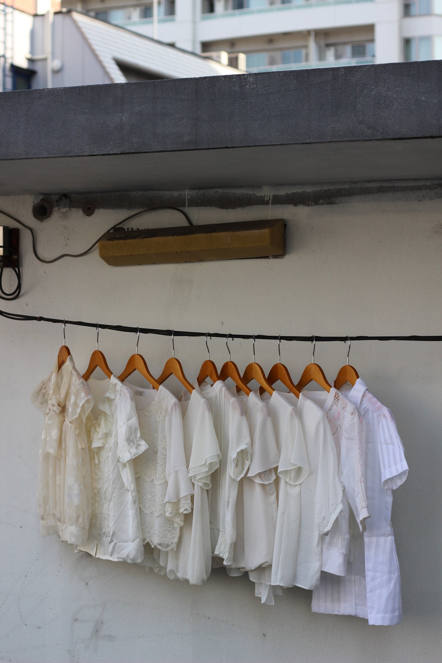 Vintage White Short Sleeve Blouse x10点