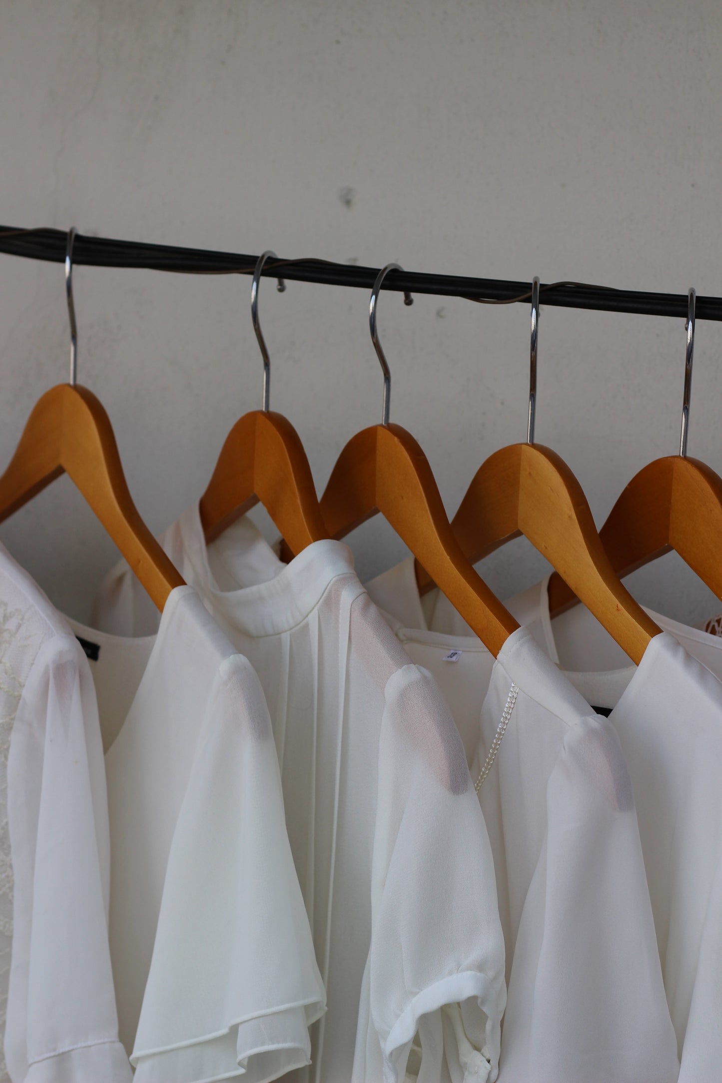 Vintage White Short Sleeve Blouse x10点