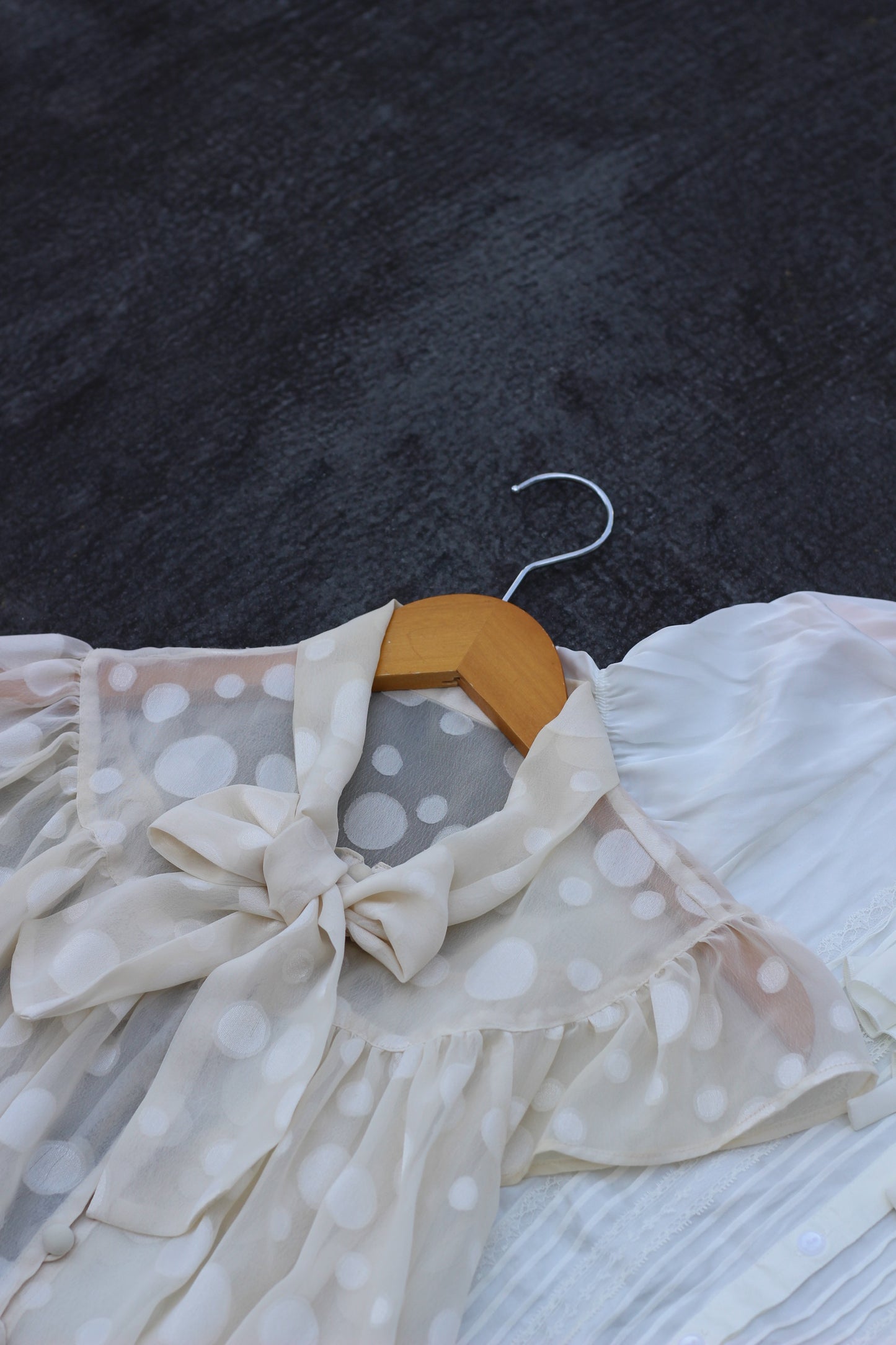 Vintage White Short Sleeve Blouse x10点