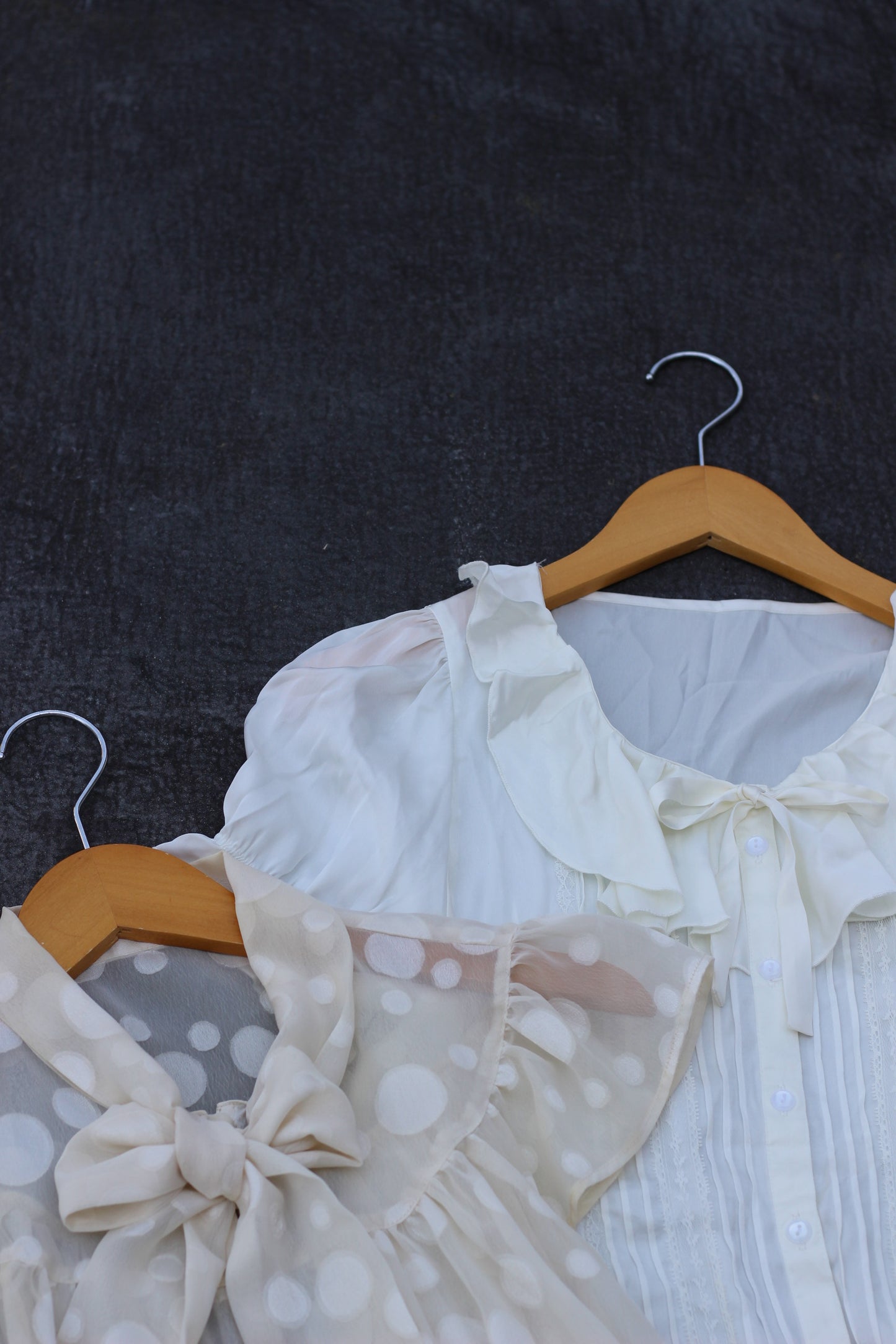 Vintage White Short Sleeve Blouse x10点