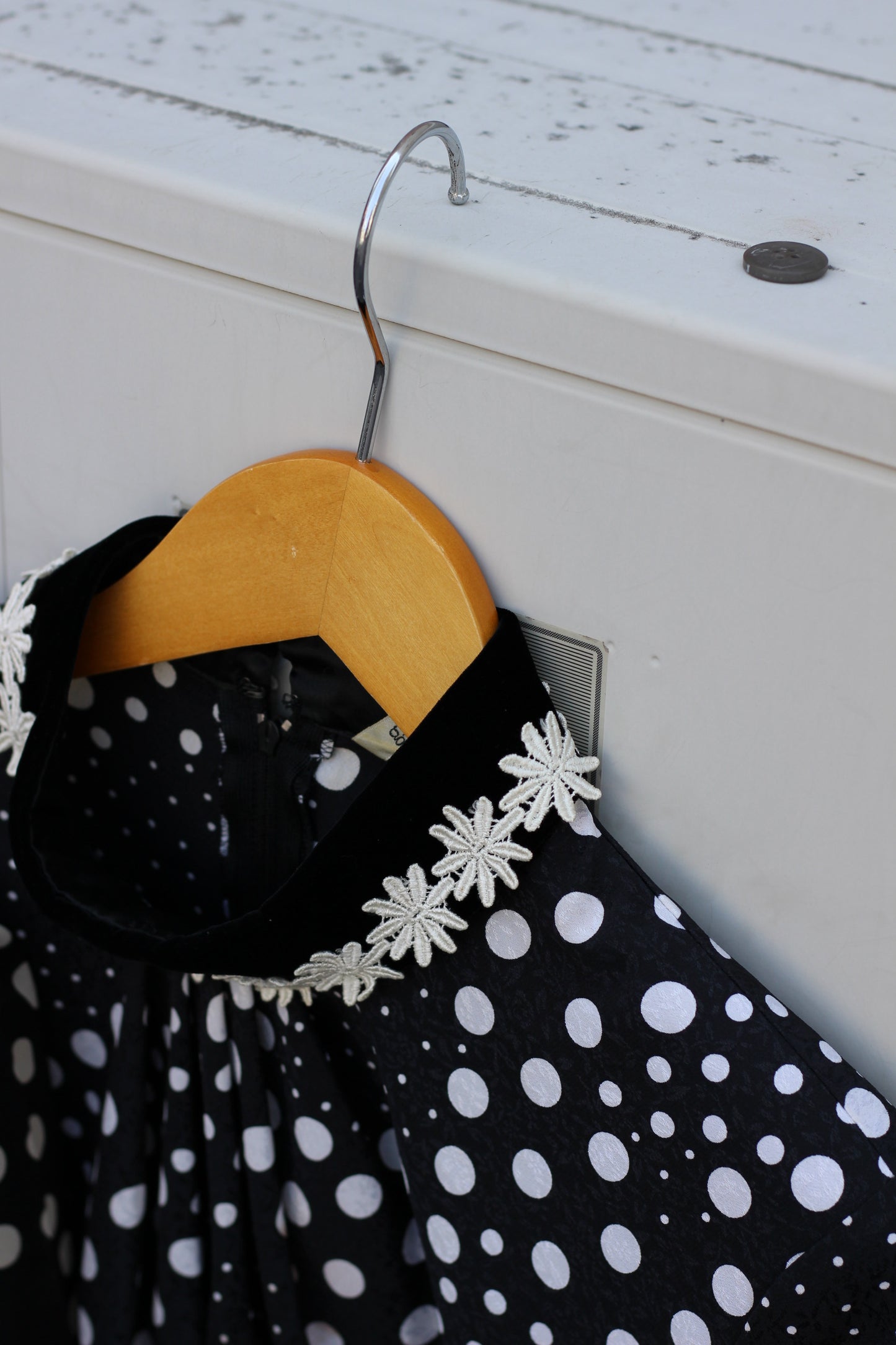 Vintage Dot Long Sleeve Blouse x10点