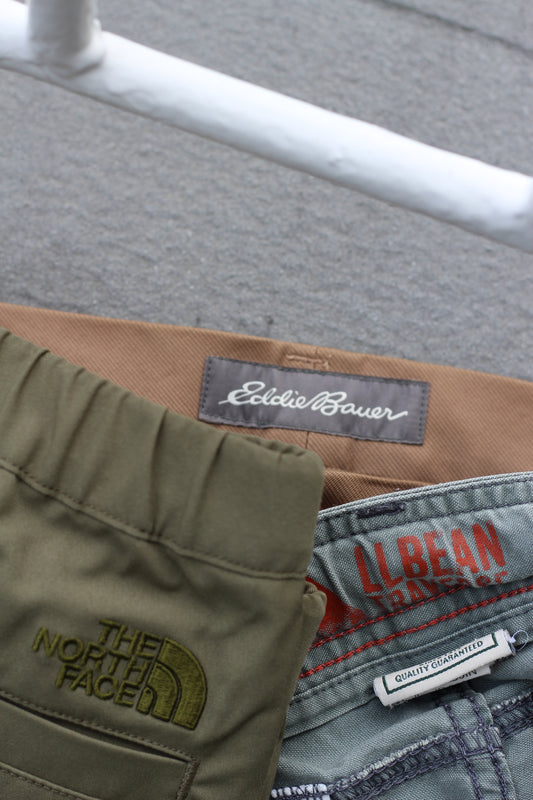 Men's Outdoor Brand Bottoms x3点