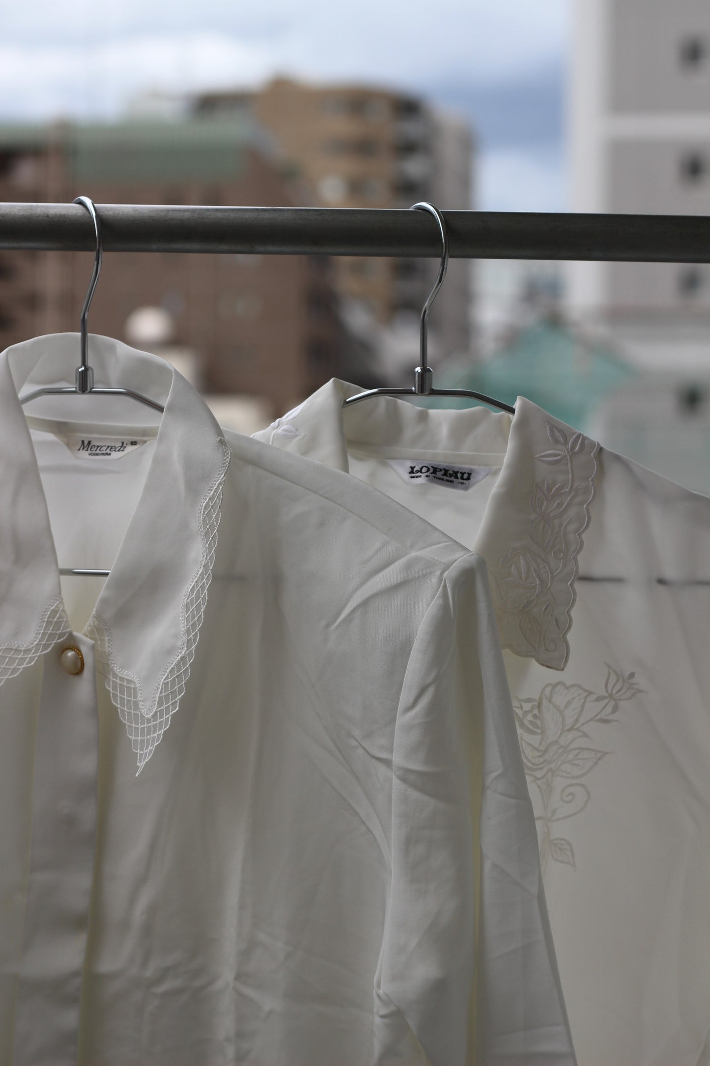 Vintage White Lace Collar Blouse x10点