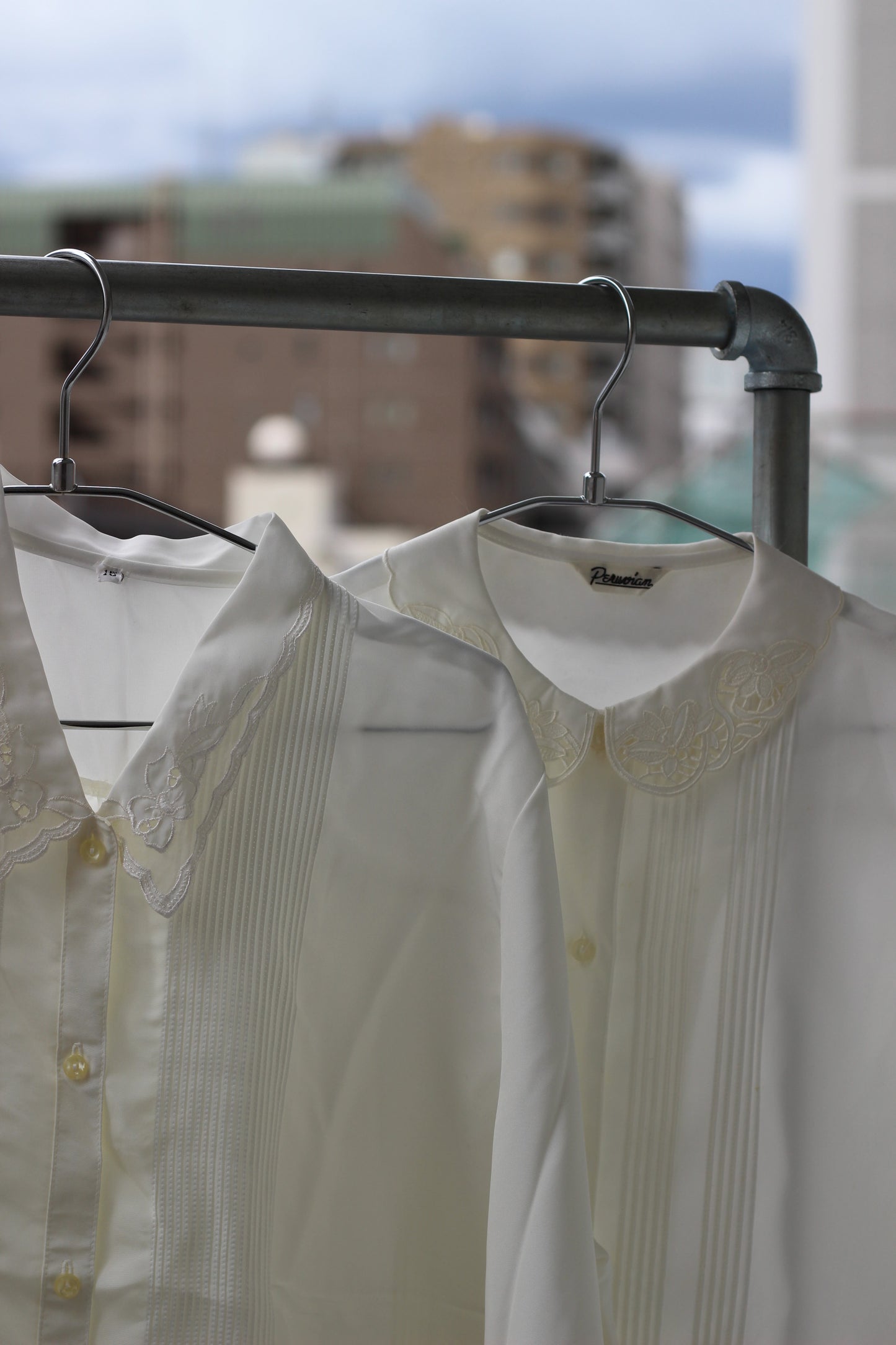 Vintage White Lace Collar Blouse x10点