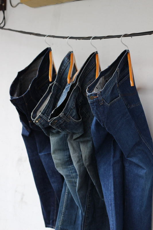 Y2K style denim pants x8点