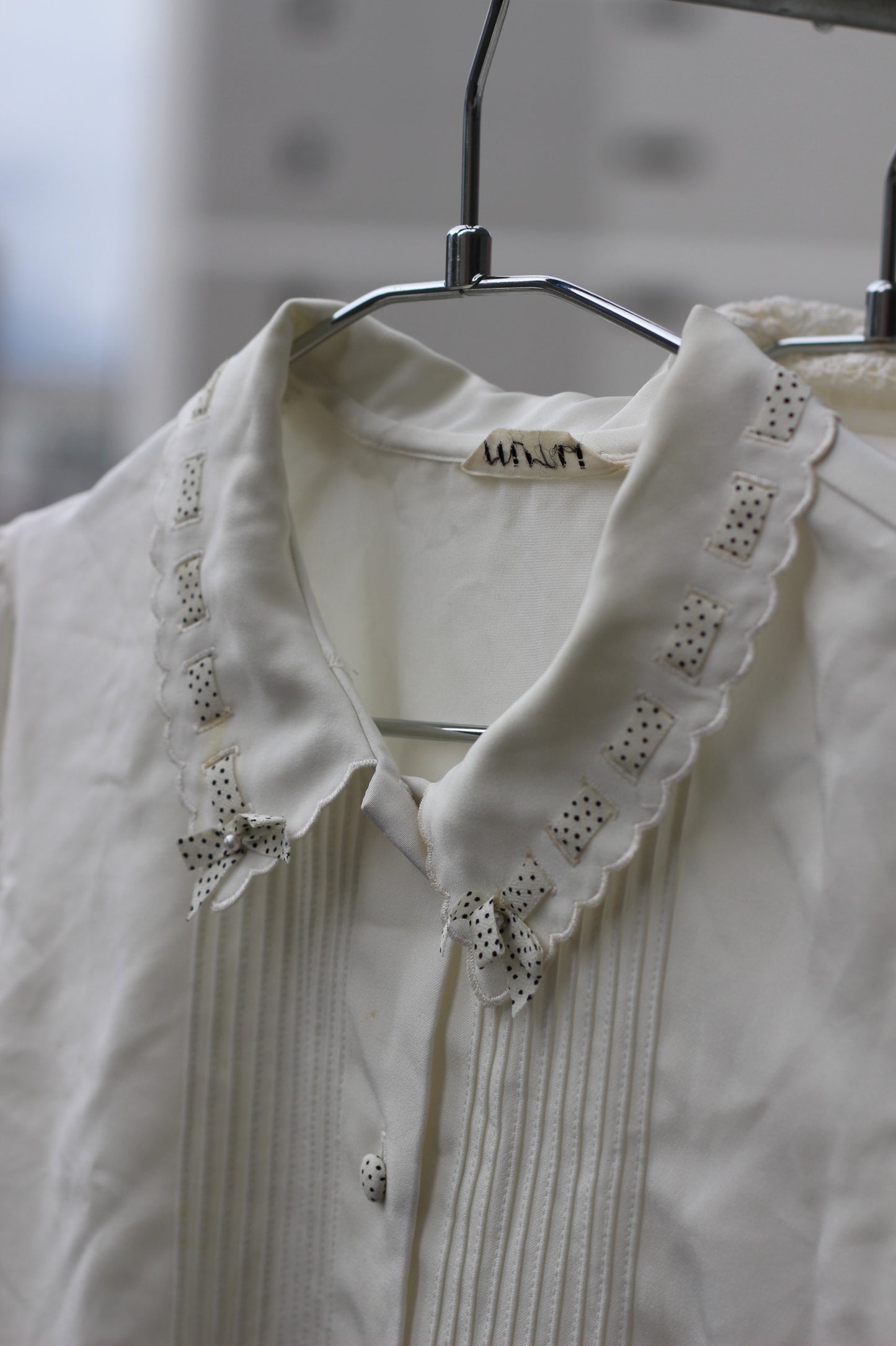 Vintage White Design Long Sleeve Blouse x10点