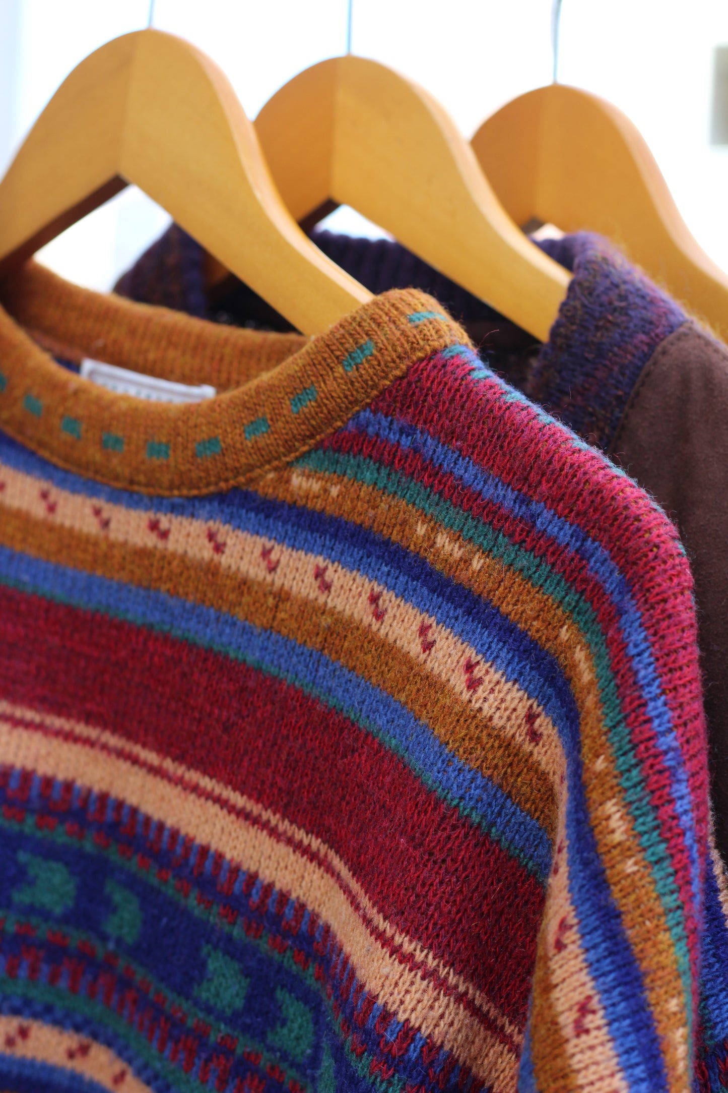 Men's Euro Vintage Design Knitwear x3点