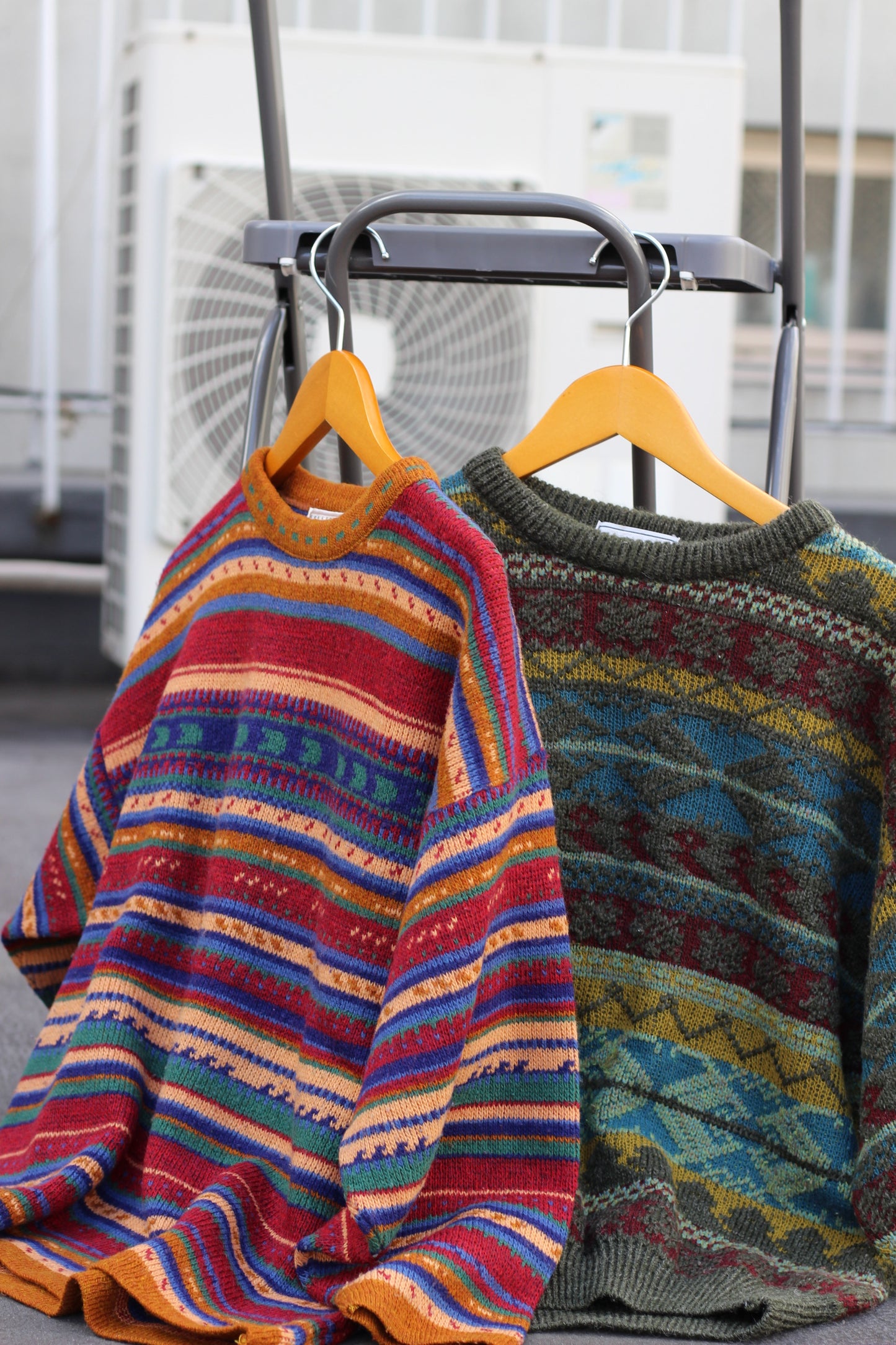 Men's Euro Vintage Design Knitwear x3点