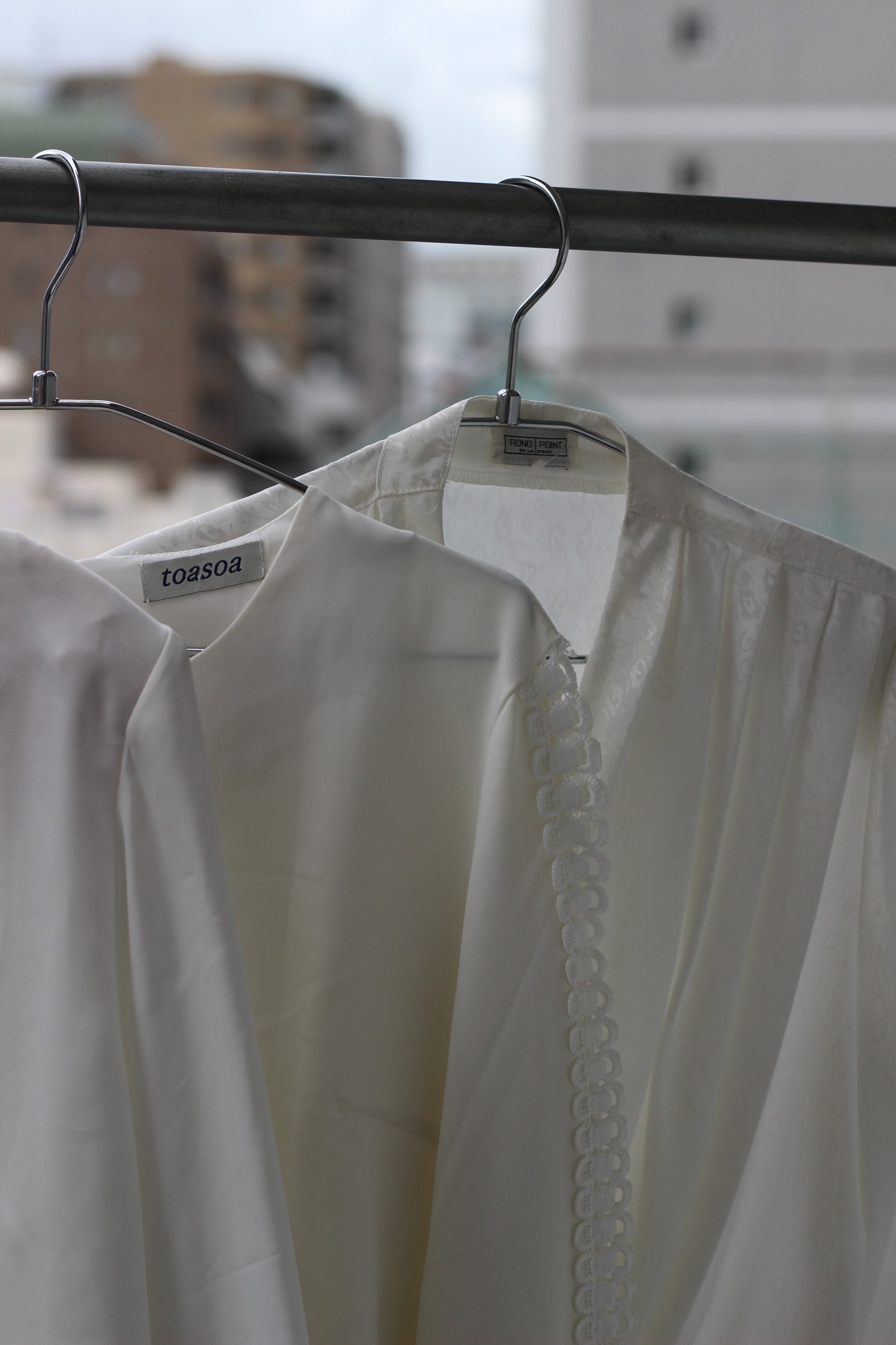 Vintage White Design Long Sleeve Blouse x10点