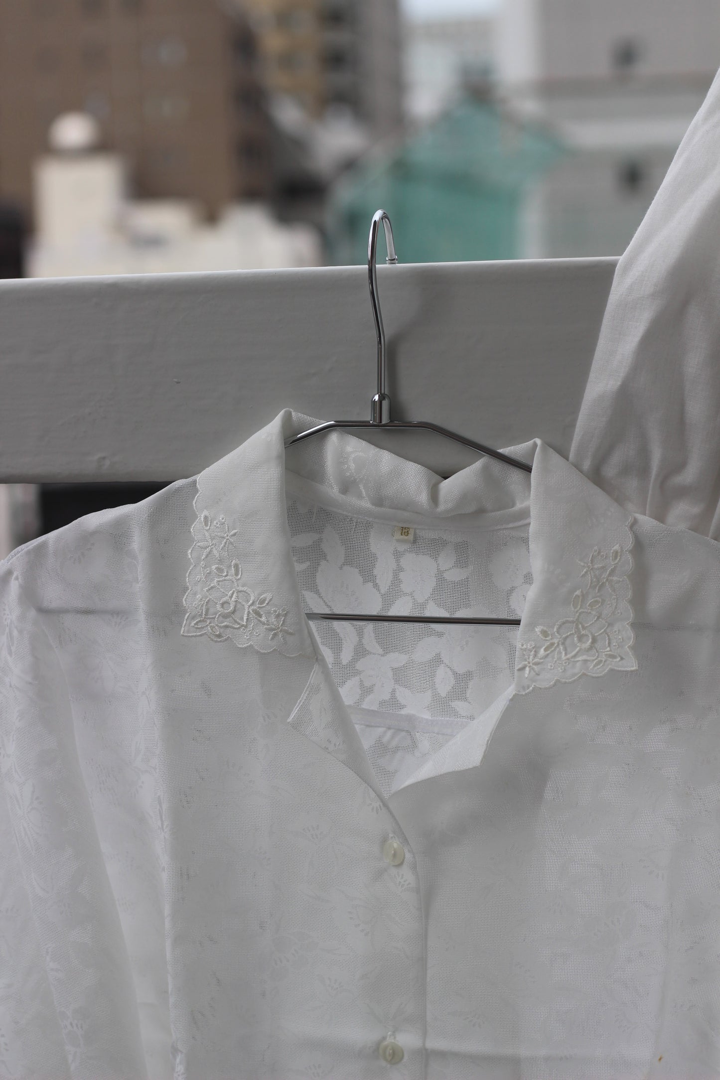 Vintage White Design Long Sleeve Blouse x10点