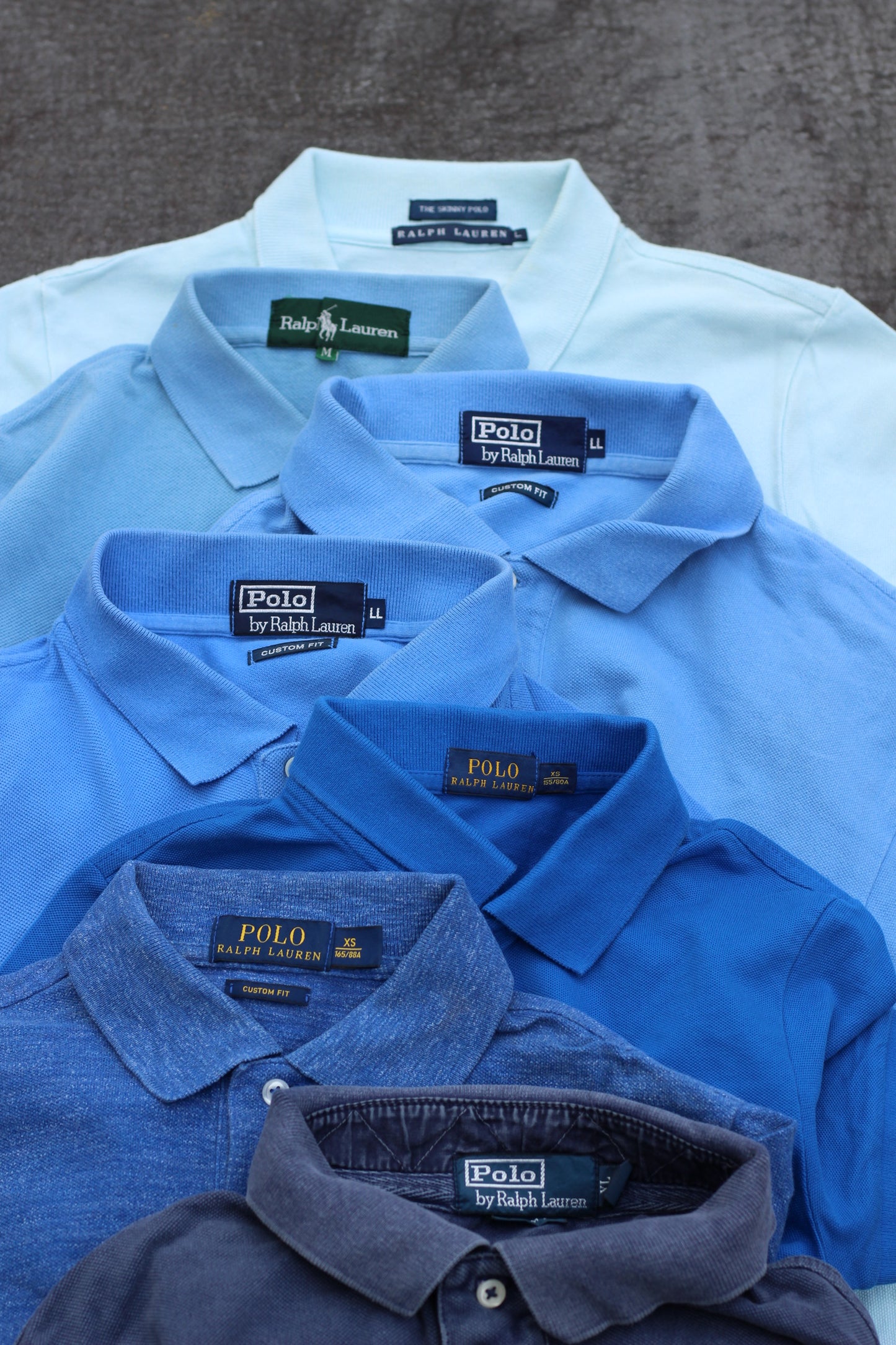 Ralph Lauren Blue Polo Shirt x7点