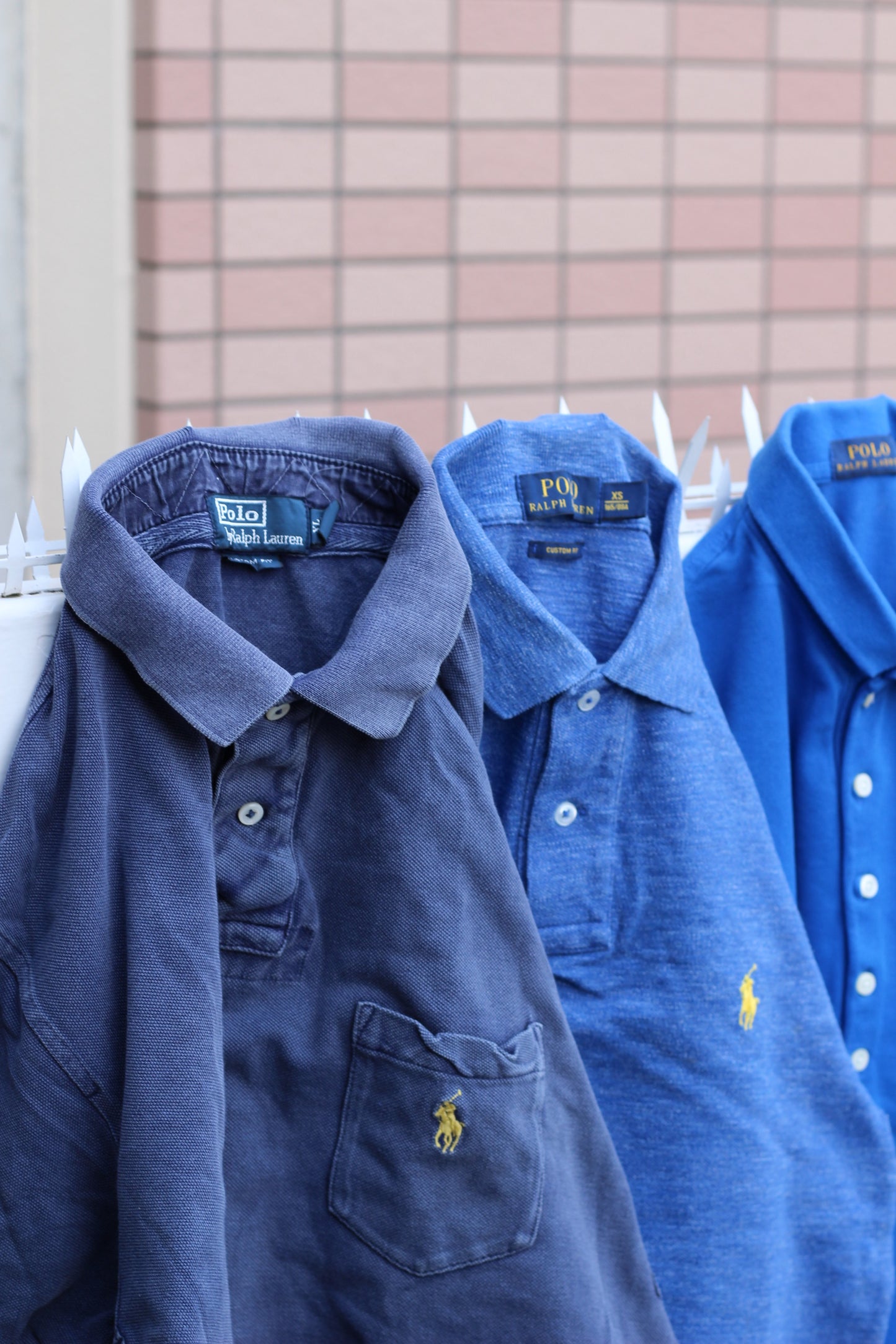 Ralph Lauren Blue Polo Shirt x7点
