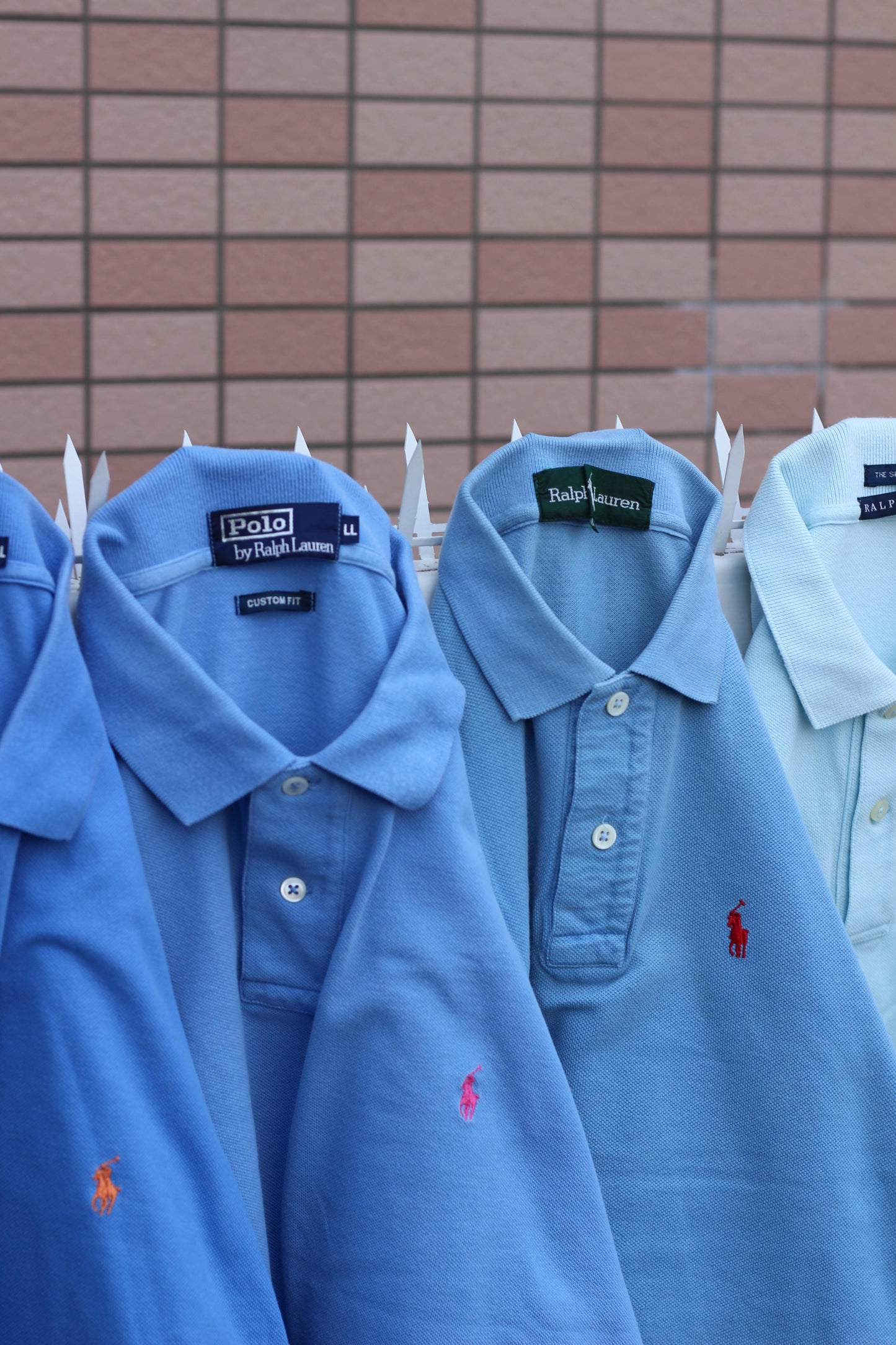 Ralph Lauren Blue Polo Shirt x7点