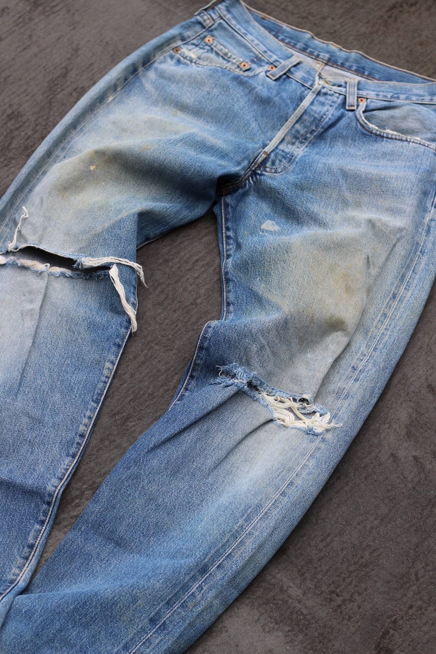 Made in USA Levi's & Lee & high grade denim pants x3点