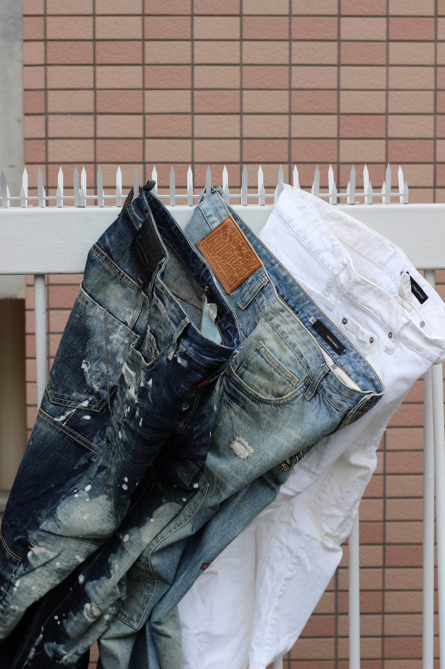 Y2K Dsquared2 denim pants x3点