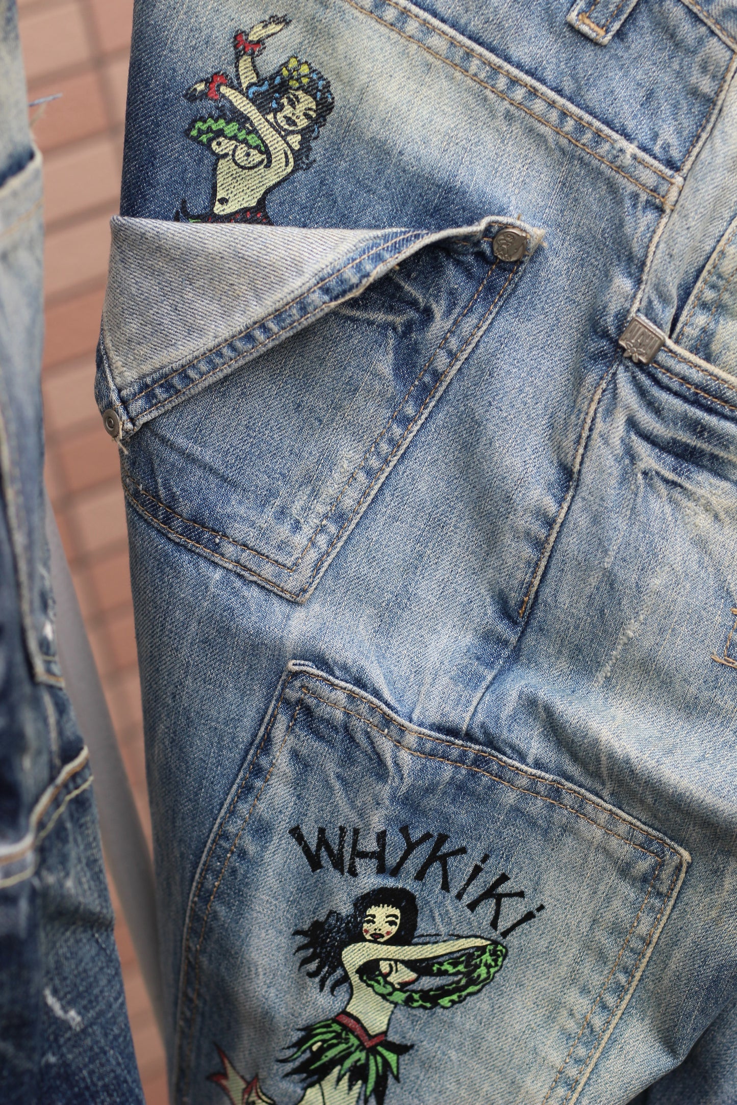 Y2K Dsquared2 denim pants x3点