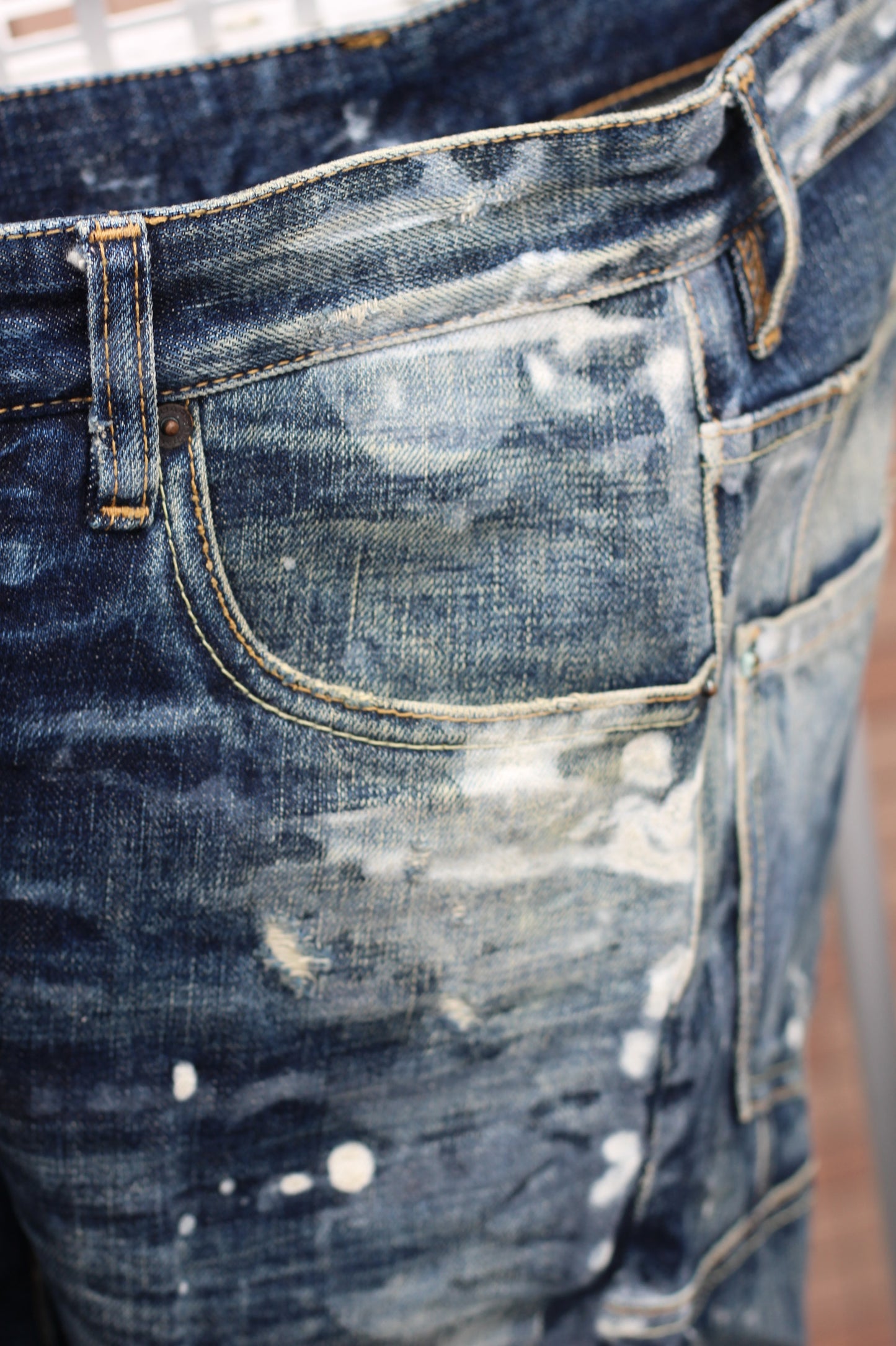 Y2K Dsquared2 denim pants x3点