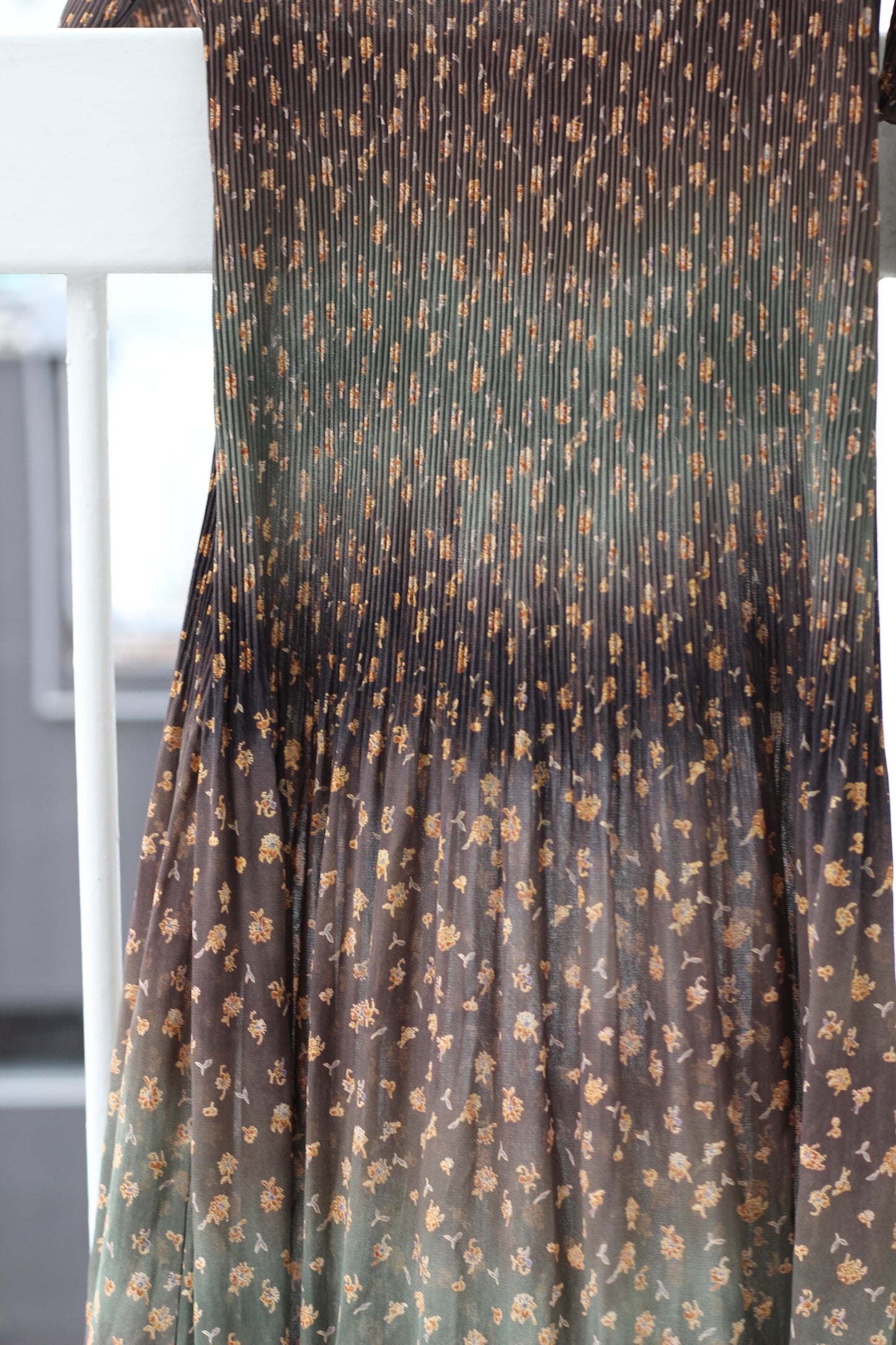 Vintage Green Design No Sleeve One-Piece x6点