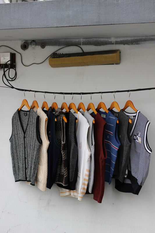 Men's Design Knit vest sweater x11点