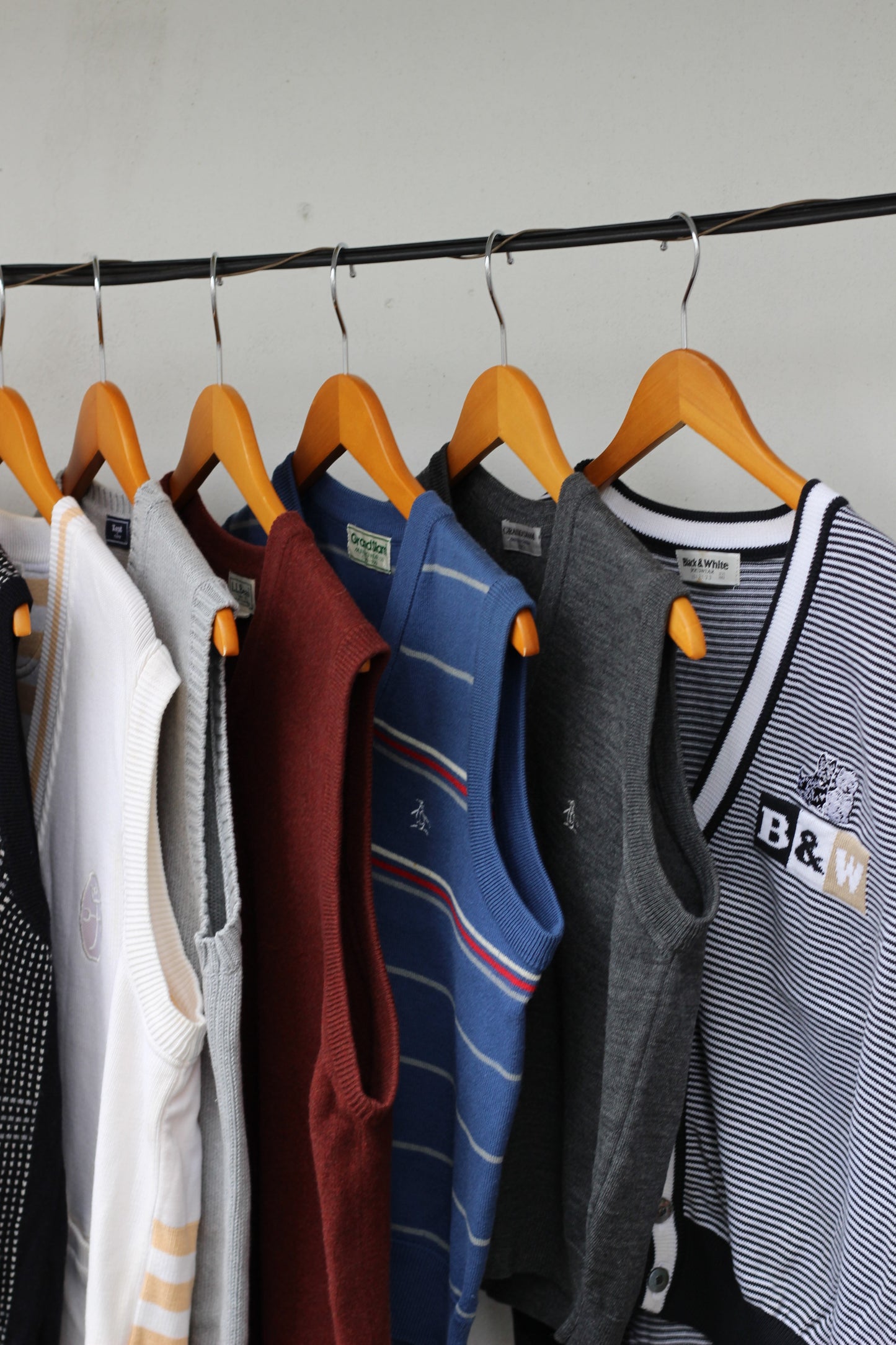 Men's Design Knit vest sweater x11点