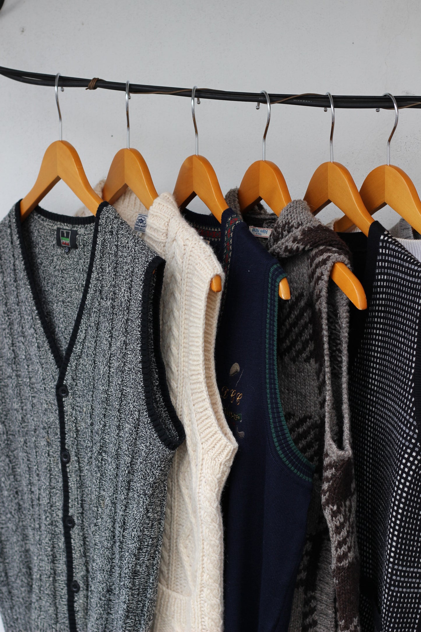 Men's Design Knit vest sweater x11点