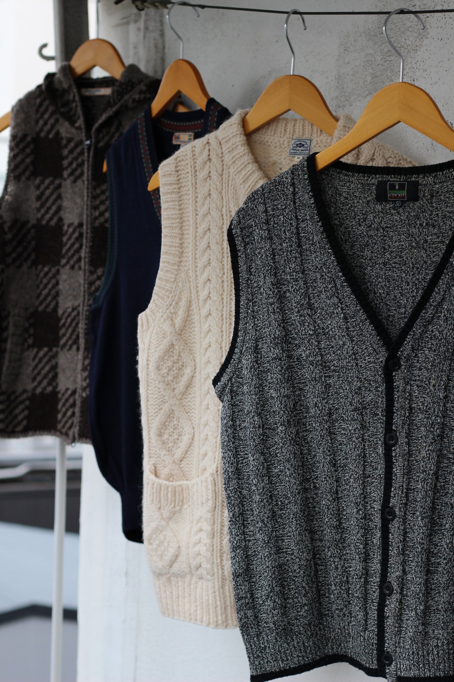 Men's Design Knit vest sweater x11点