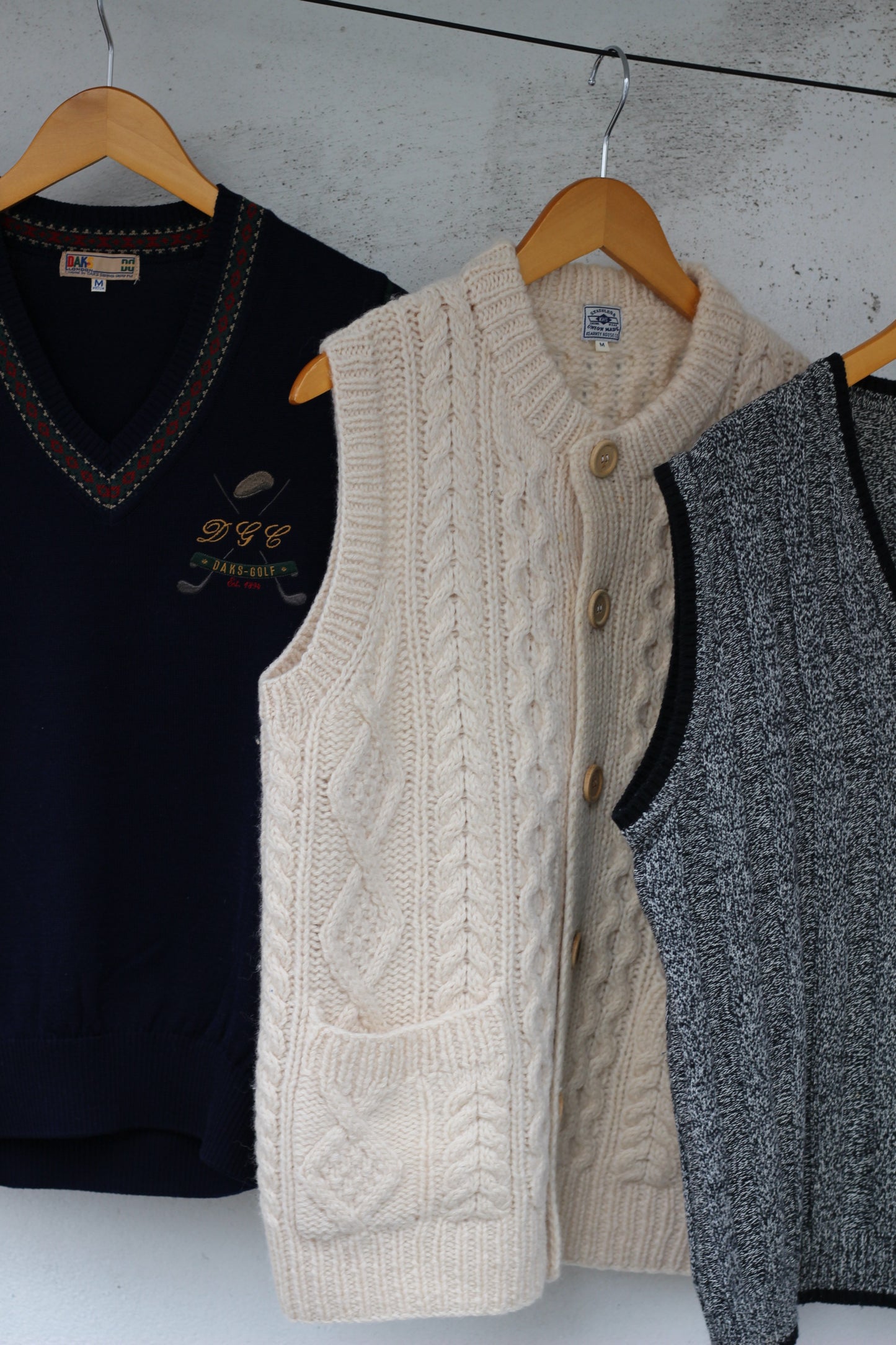Men's Design Knit vest sweater x11点