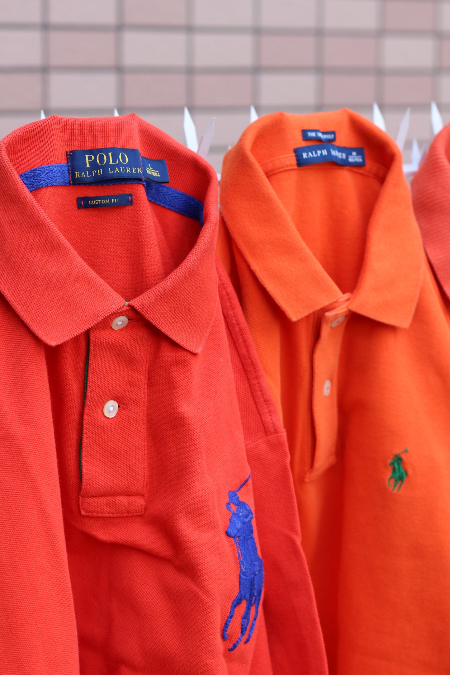 Ralph Lauren Orange Polo Shirt x6点