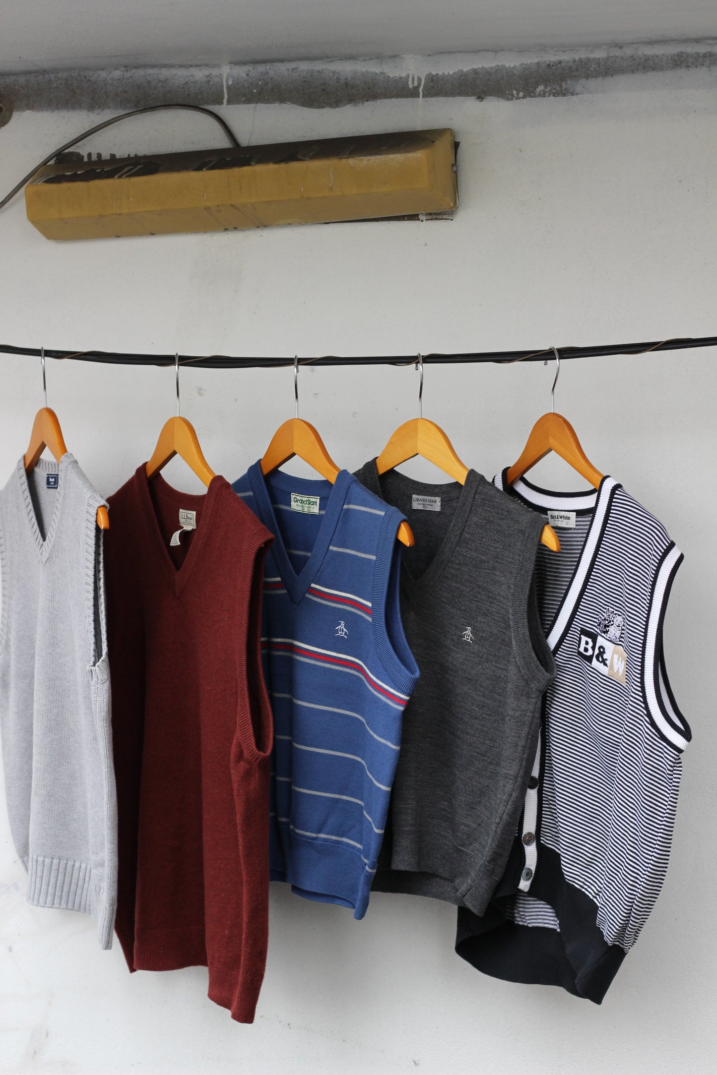 Men's Design Knit vest sweater x11点